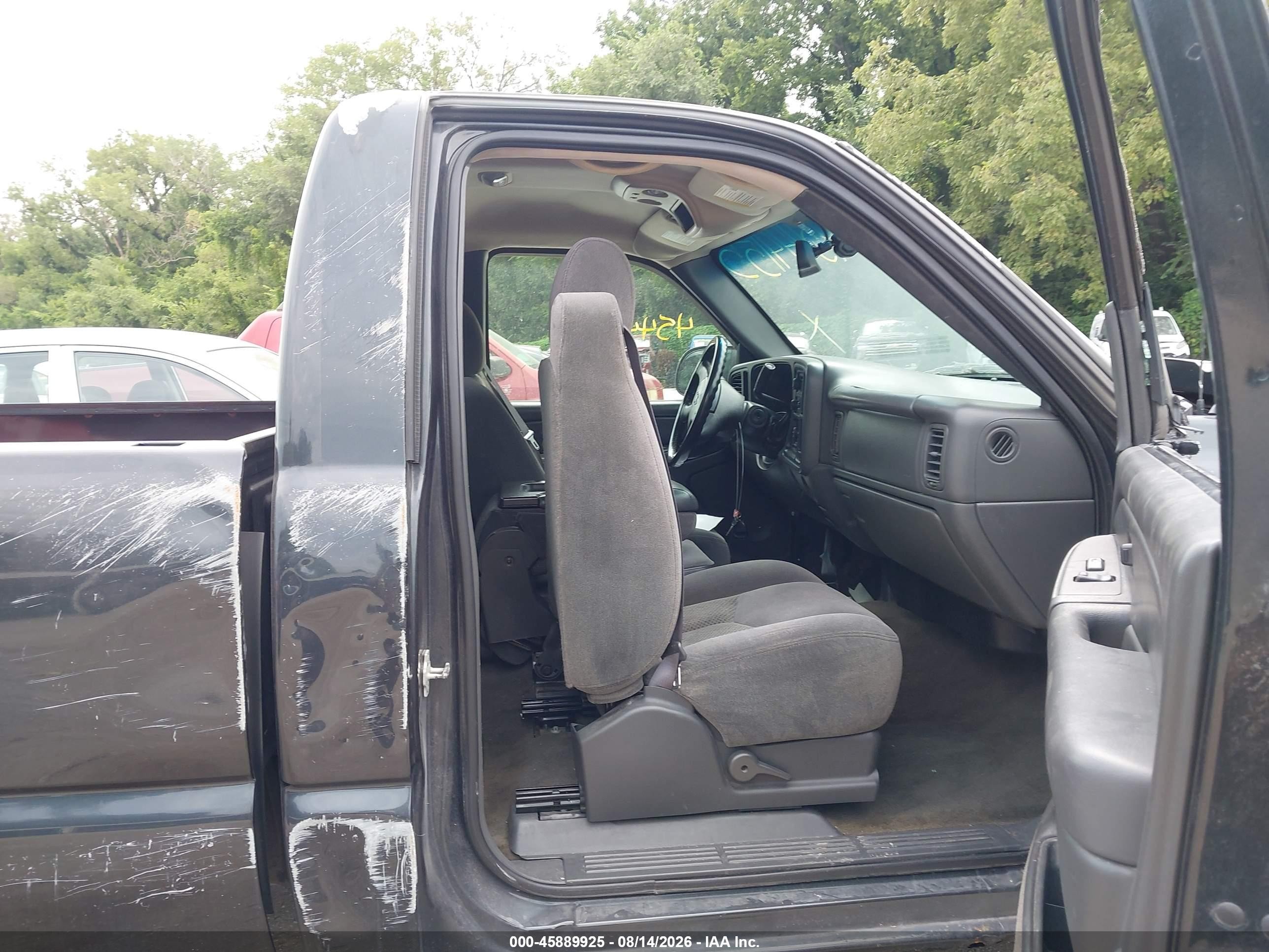 2005 Chevrolet Silverado 1500 Ls Gray vin: 1GCEC14T95Z332108