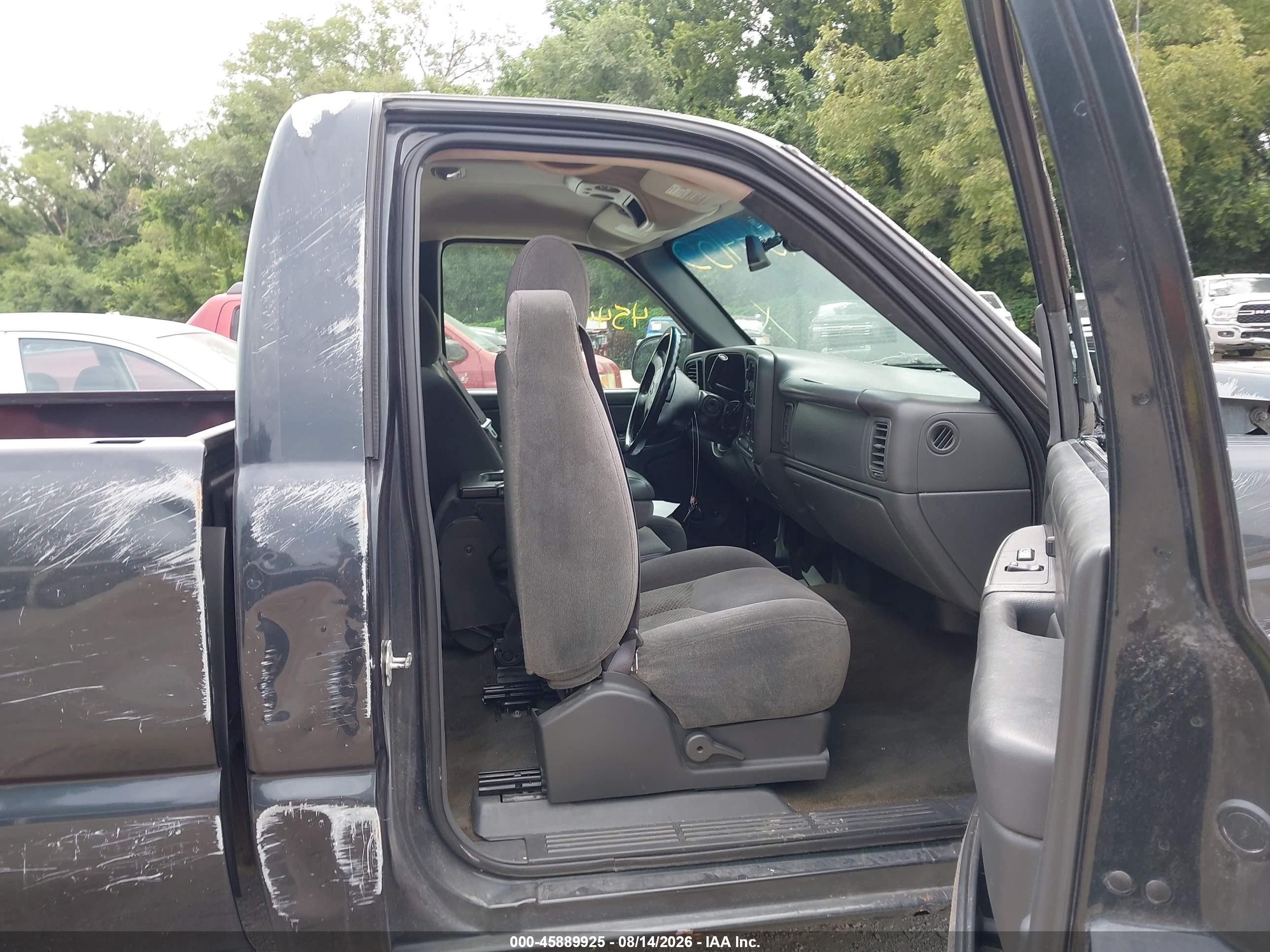 2005 Chevrolet Silverado 1500 Ls Gray vin: 1GCEC14T95Z332108