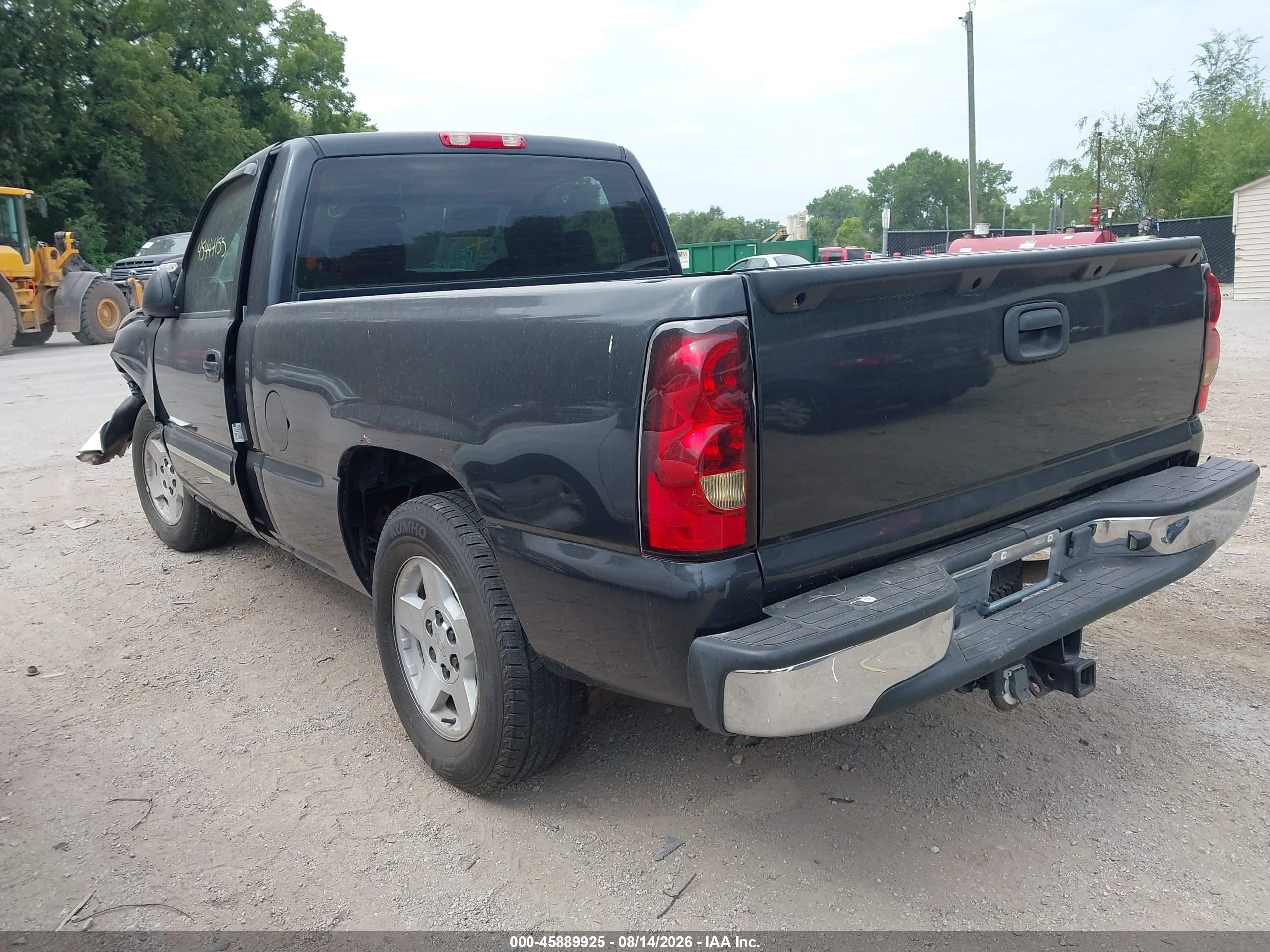 2005 Chevrolet Silverado 1500 Ls Gray vin: 1GCEC14T95Z332108