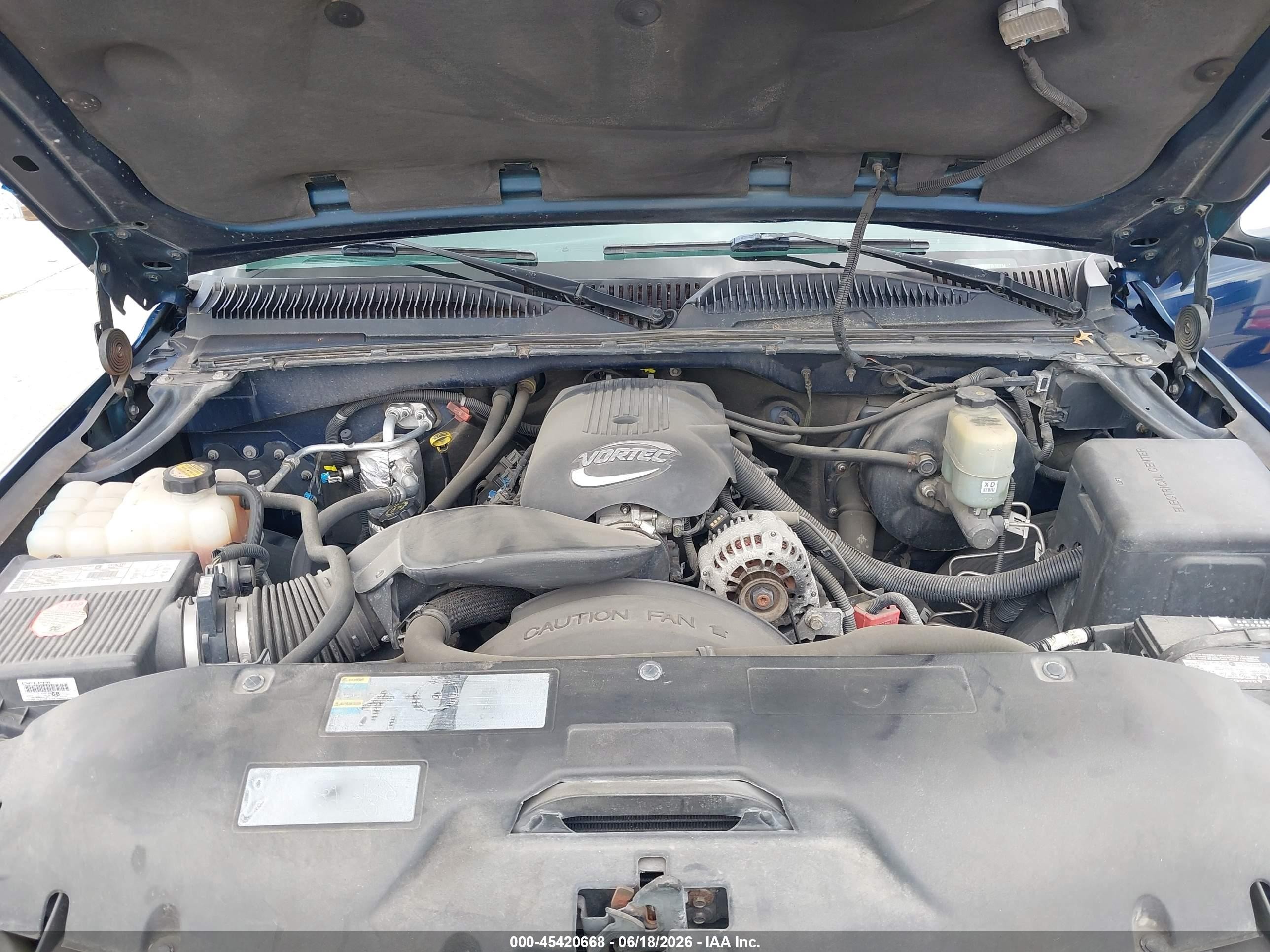 2002 Chevrolet Silverado 1500 Ls Blue vin: 1GCEC14TX2Z117316