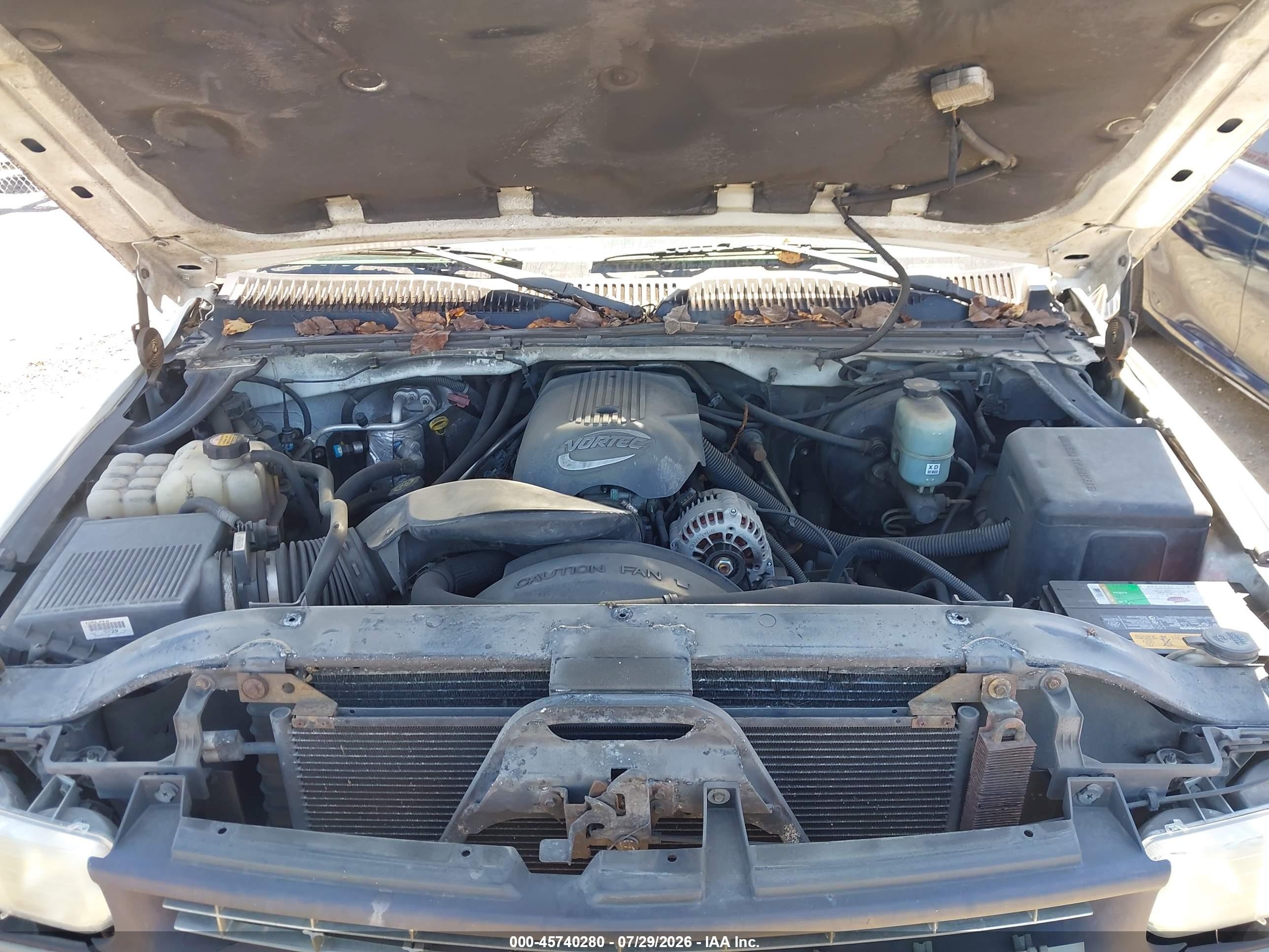2001 Chevrolet Silverado 1500 Ls White vin: 1GCEC14V01Z233088