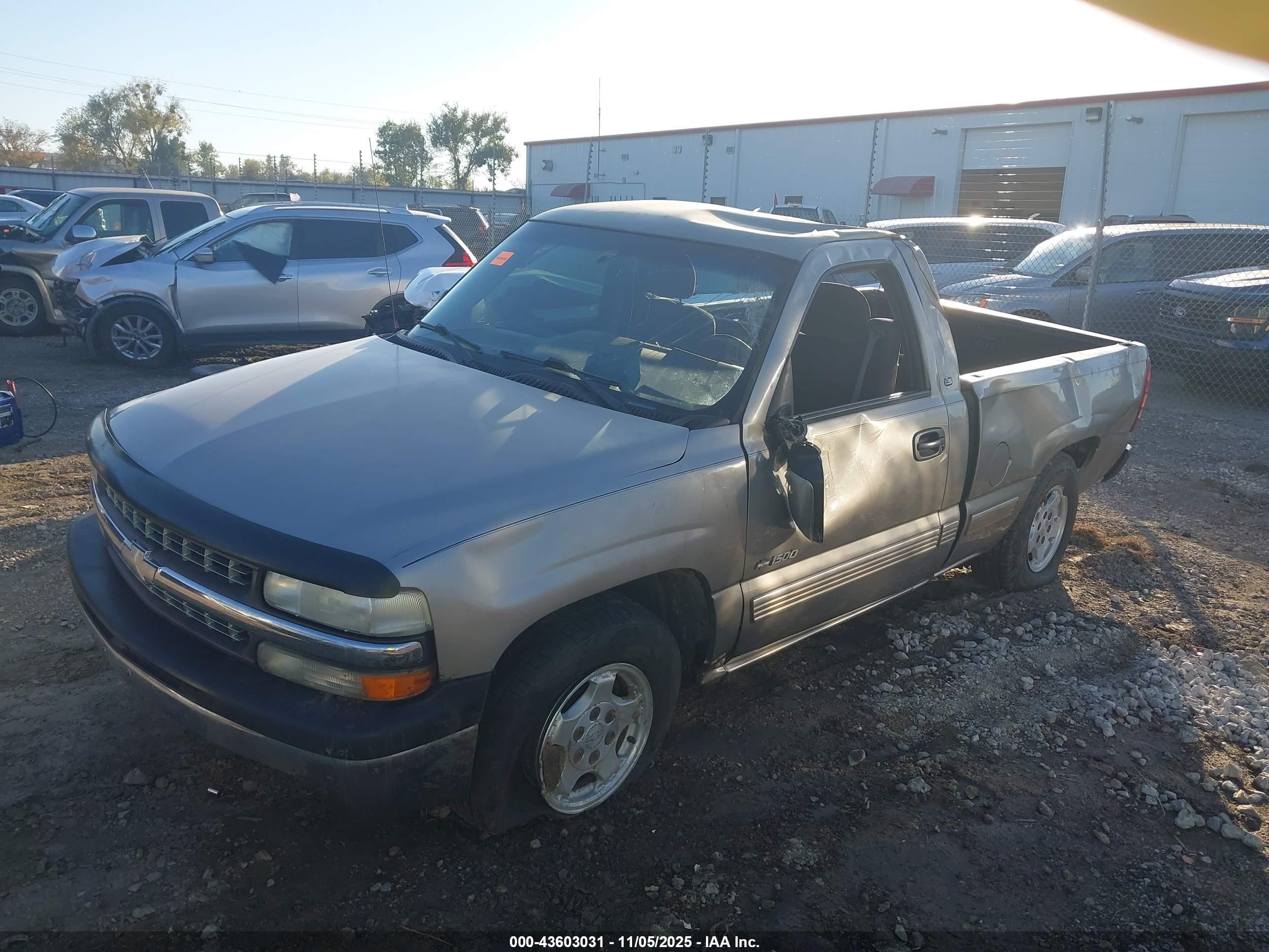 2000 Chevrolet Silverado 1500 Ls Желто-коричневый vin: 1GCEC14V0YZ360966