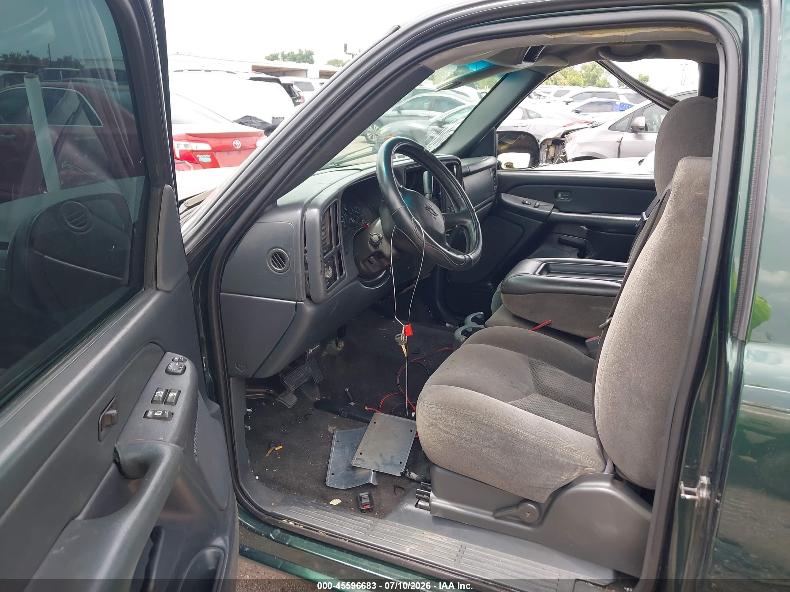 2002 Chevrolet Silverado 1500 Ls Green vin: 1GCEC14V12Z160489