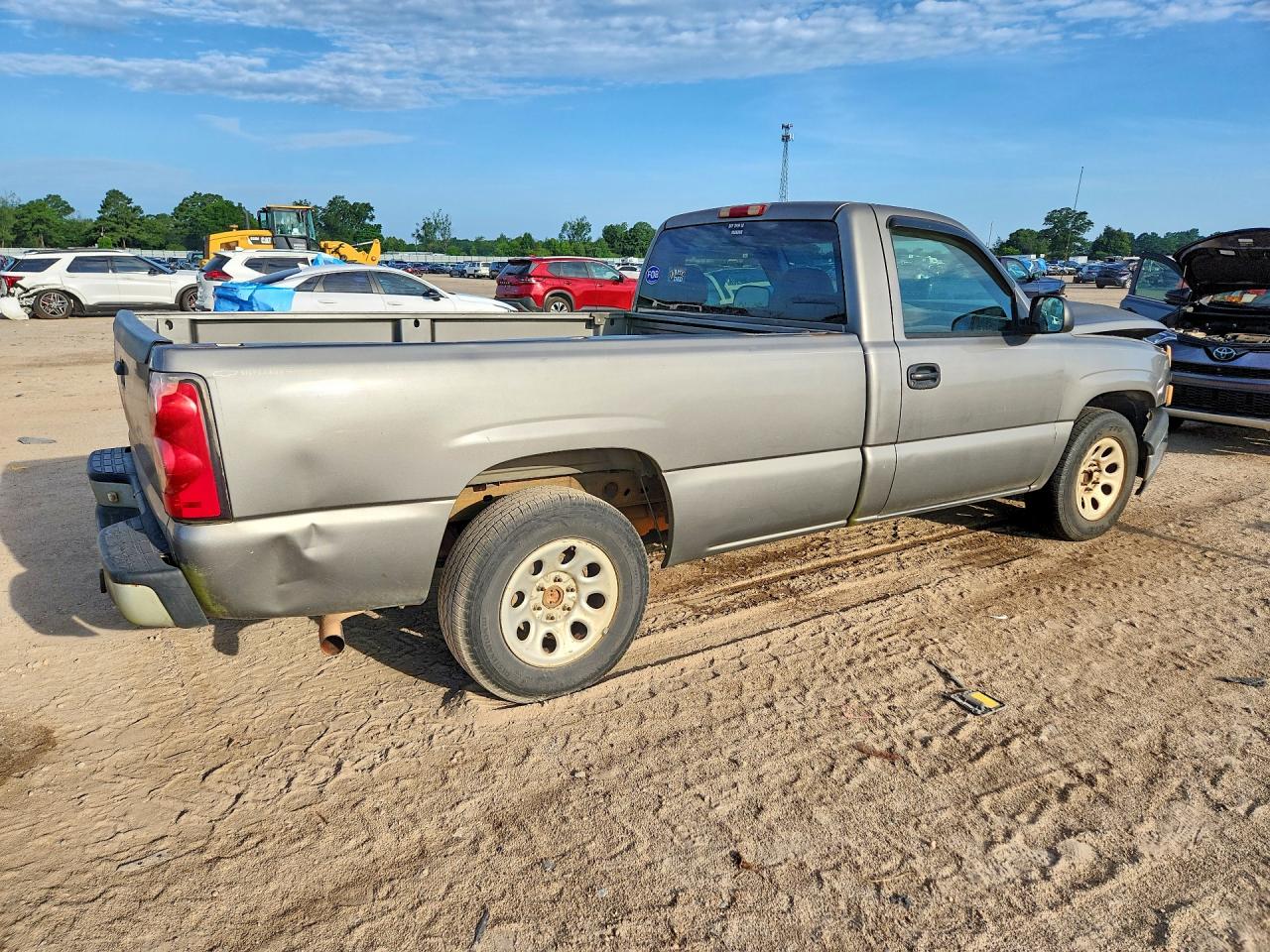 2006 Chevrolet Silverado C1500 Gray vin: 1GCEC14V16E148985