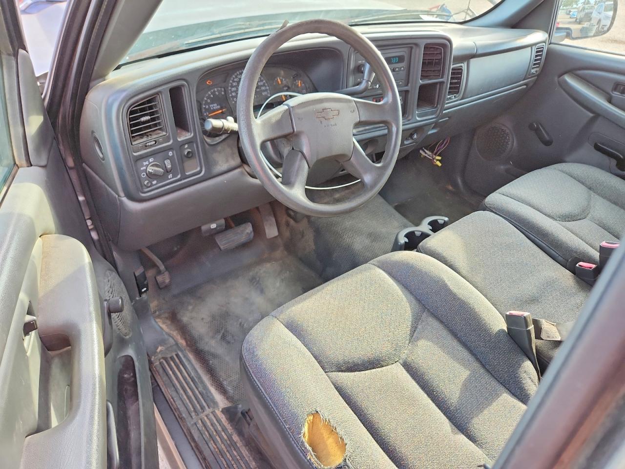 2006 Chevrolet Silverado C1500 Gray vin: 1GCEC14V16E148985