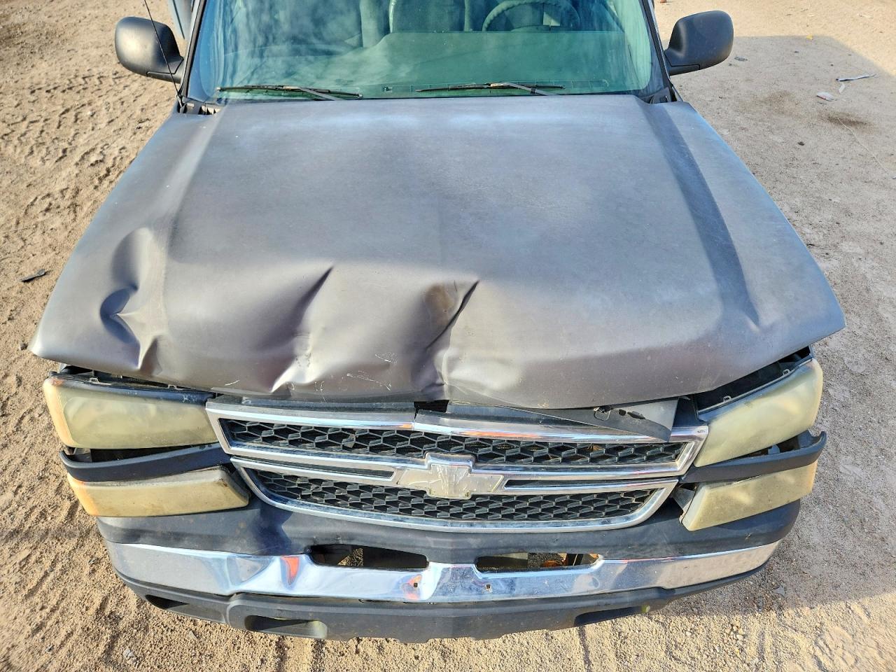 2006 Chevrolet Silverado C1500 Gray vin: 1GCEC14V16E148985