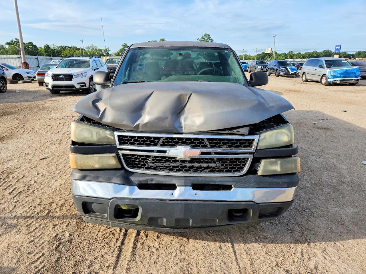 2006 Chevrolet Silverado C1500 Gray vin: 1GCEC14V16E148985