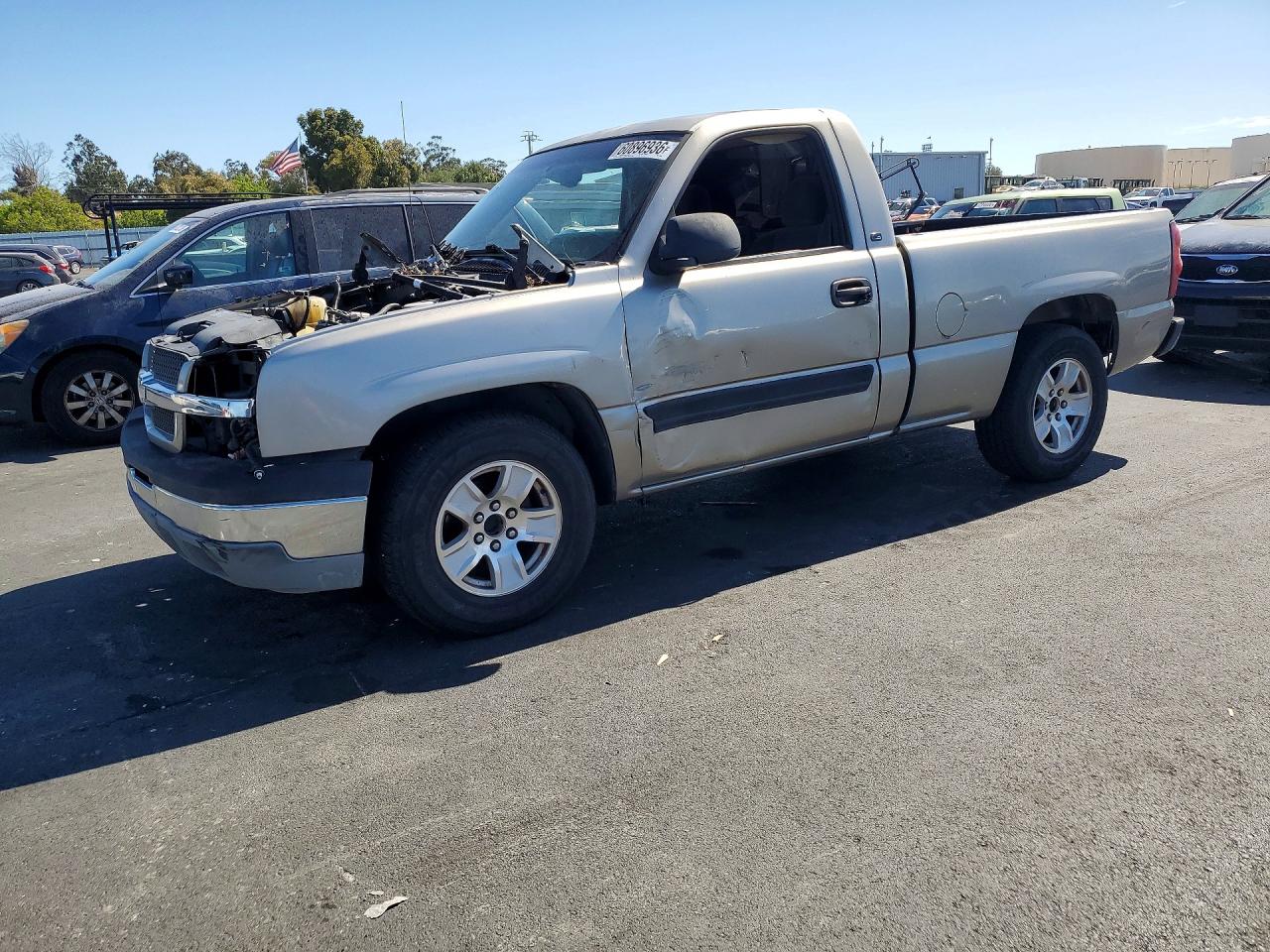 2003 Chevrolet Silverado C1500 Tan vin: 1GCEC14V23Z330294