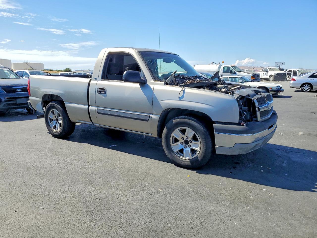 2003 Chevrolet Silverado C1500 Tan vin: 1GCEC14V23Z330294