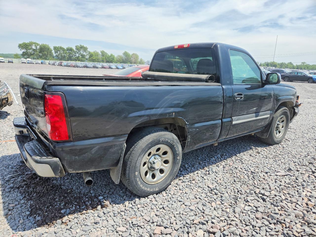 2006 Chevrolet Silverado C1500 Black vin: 1GCEC14V26Z234718