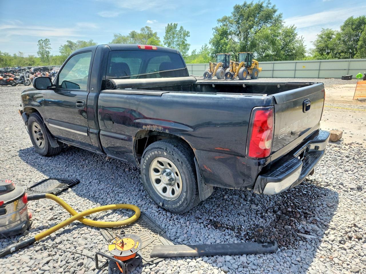 2006 Chevrolet Silverado C1500 Black vin: 1GCEC14V26Z234718