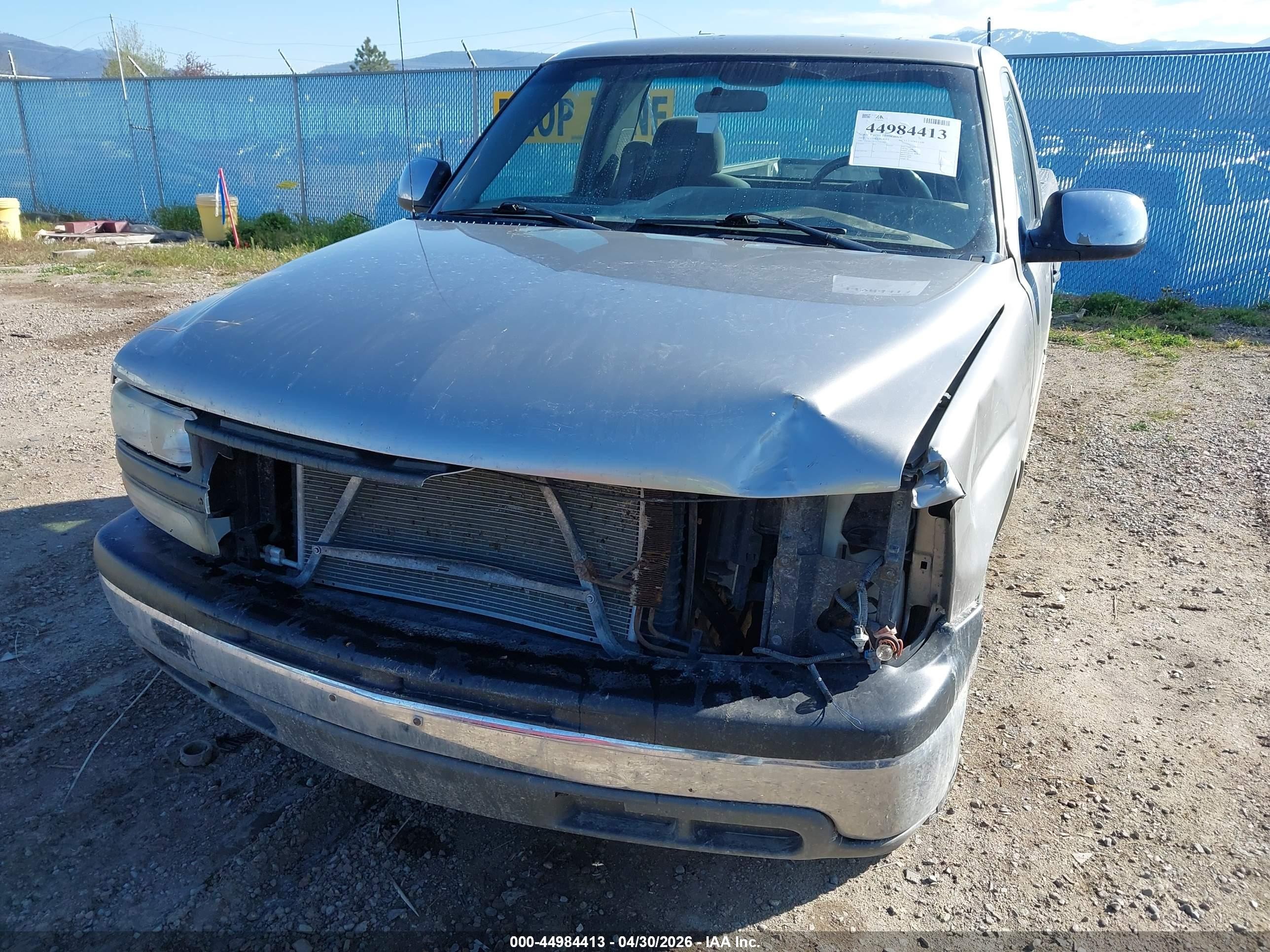 2001 Chevrolet Silverado 1500 Ls Champagne vin: 1GCEC14V31Z322055