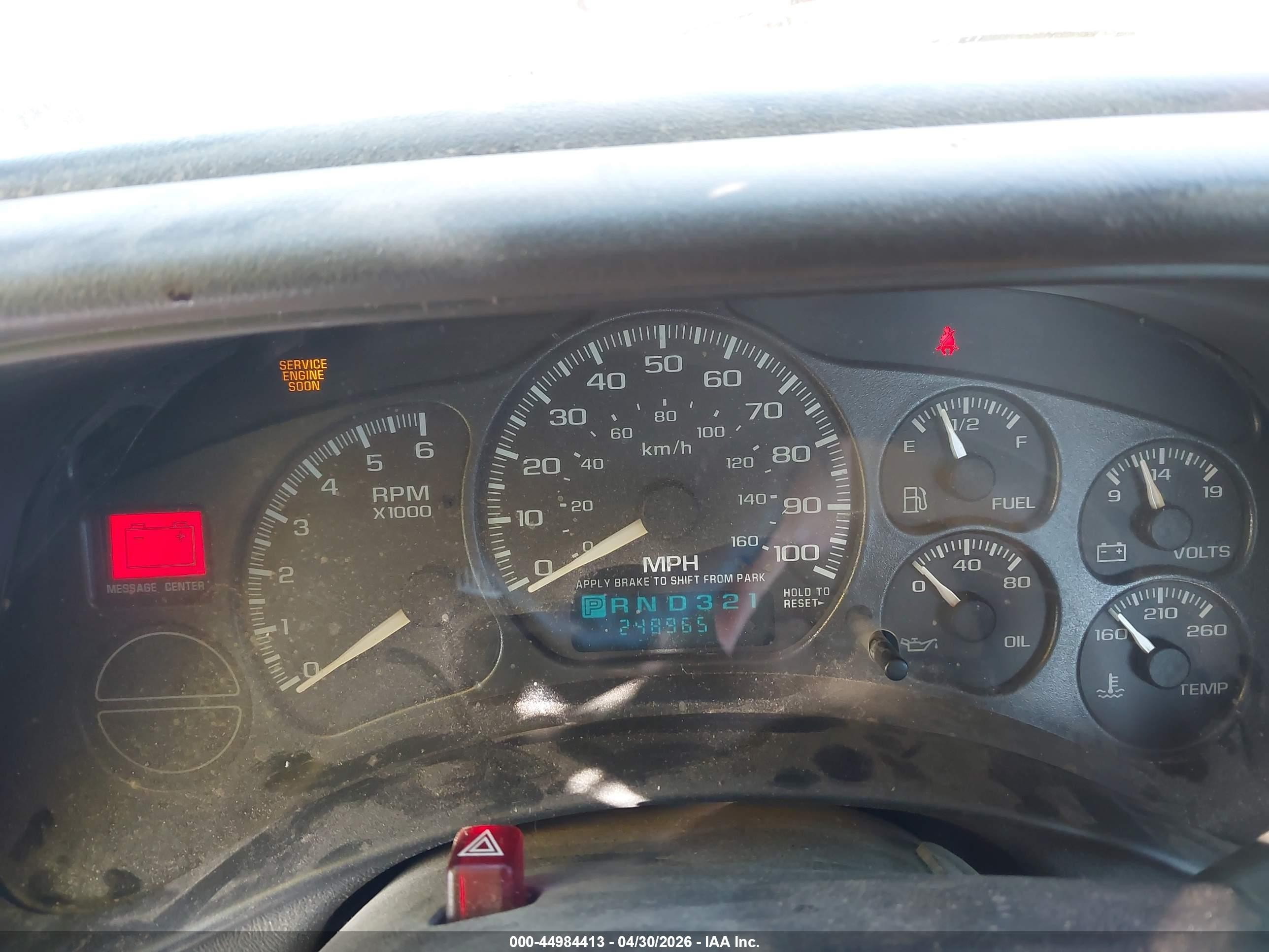 2001 Chevrolet Silverado 1500 Ls Champagne vin: 1GCEC14V31Z322055