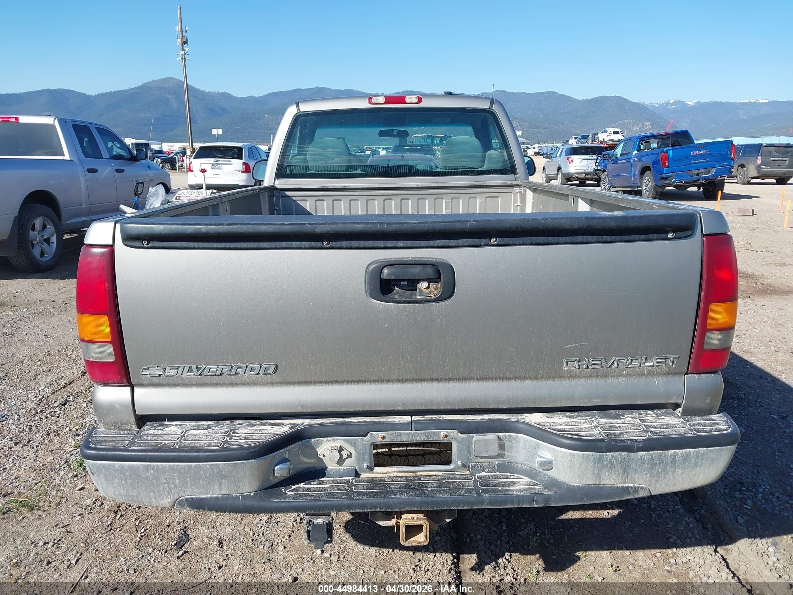 2001 Chevrolet Silverado 1500 Ls Champagne vin: 1GCEC14V31Z322055