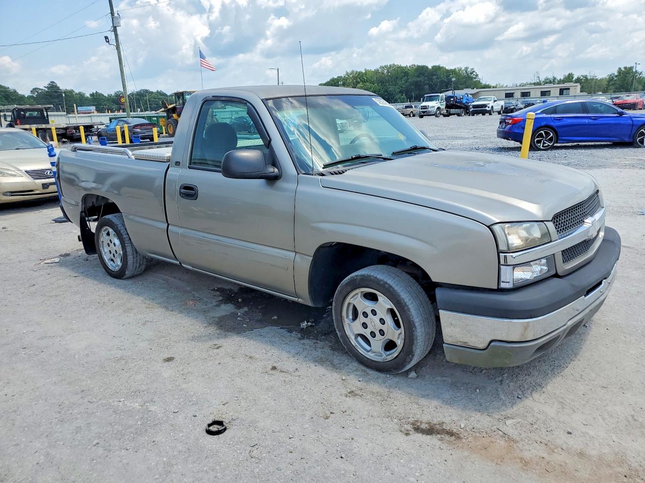 2003 Chevrolet Silverado C1500 Tan vin: 1GCEC14V43Z326151