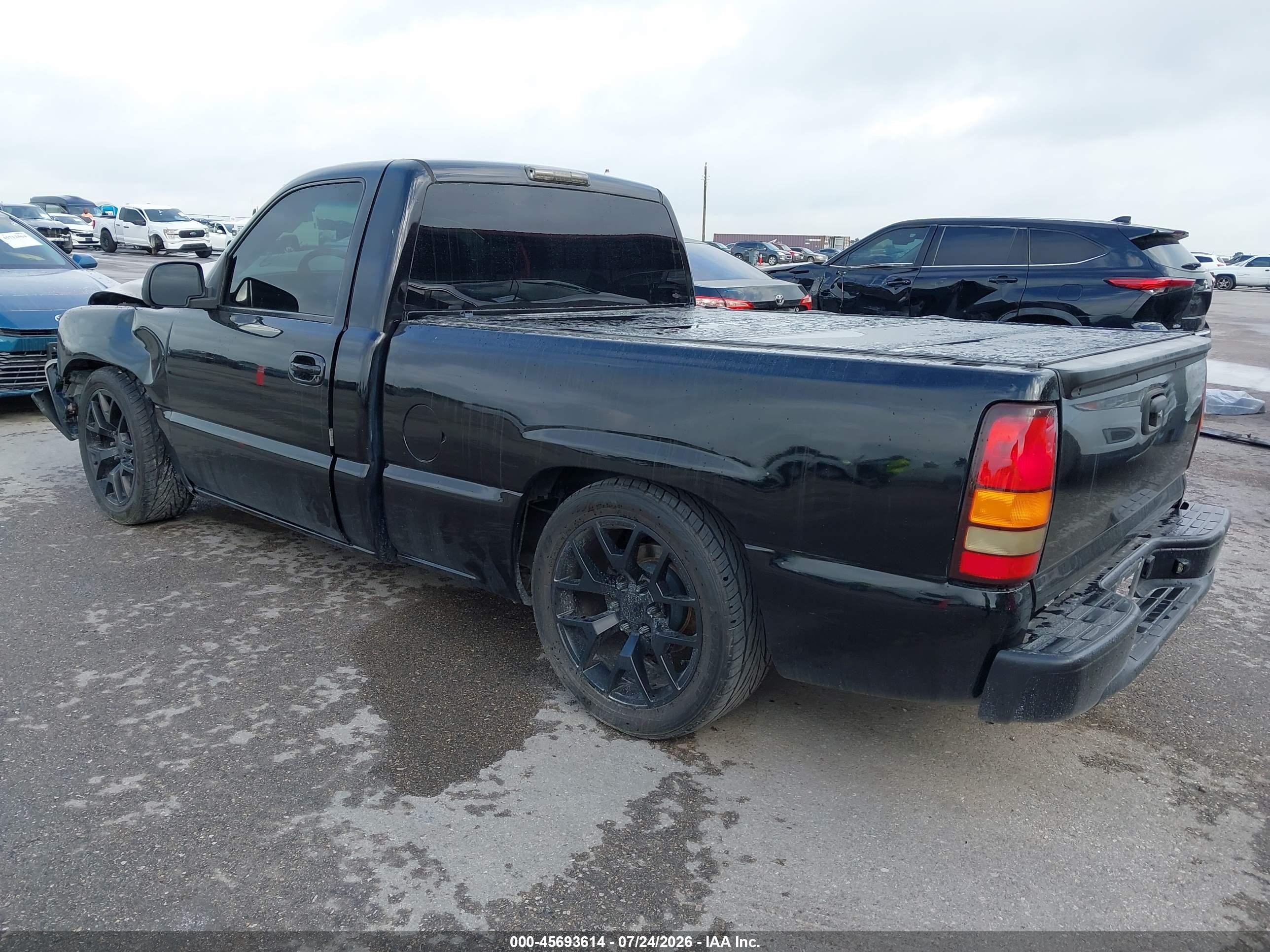 1999 Chevrolet Silverado 1500 Ls Black vin: 1GCEC14V4XZ122004