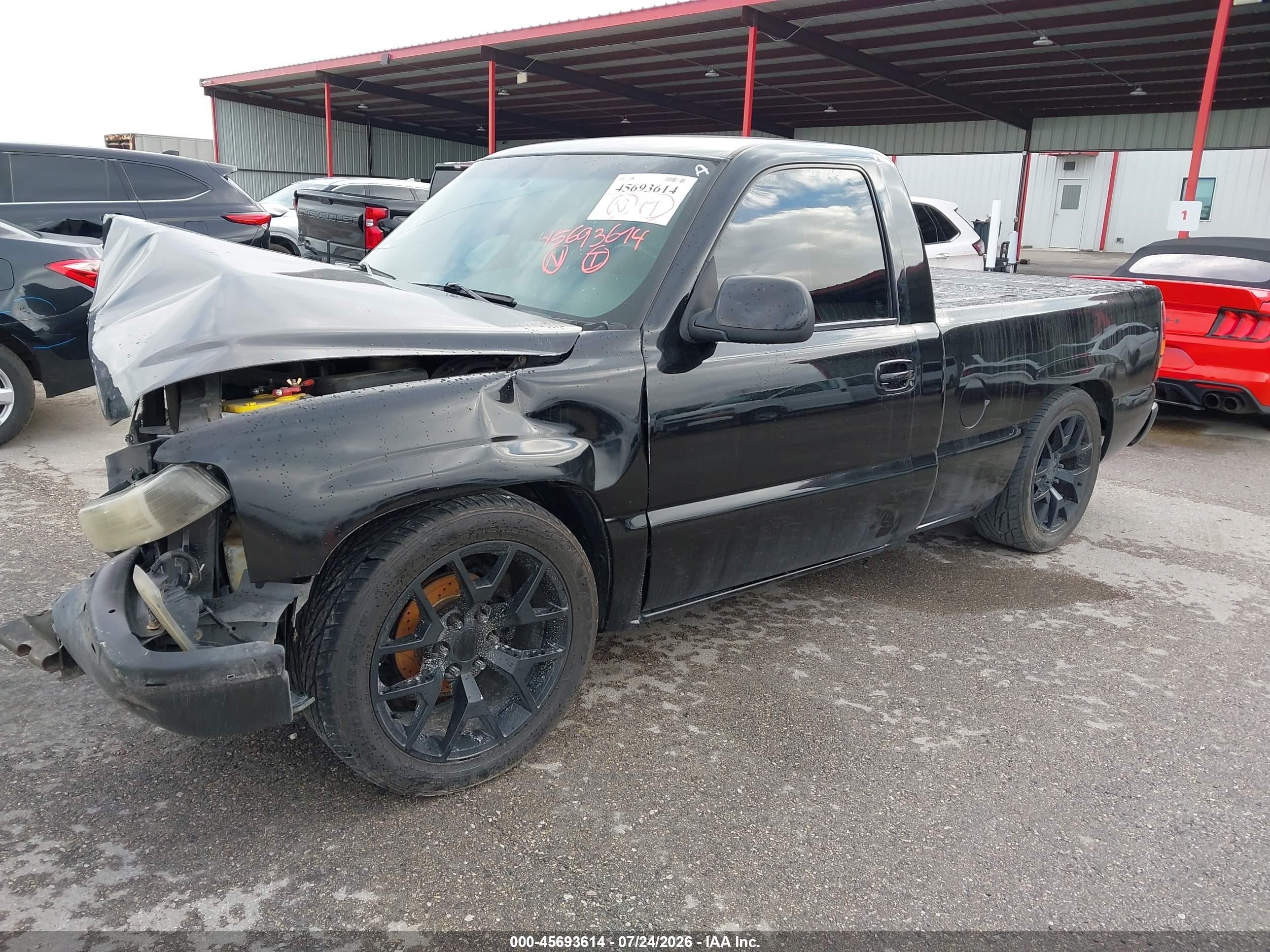 1999 Chevrolet Silverado 1500 Ls Black vin: 1GCEC14V4XZ122004