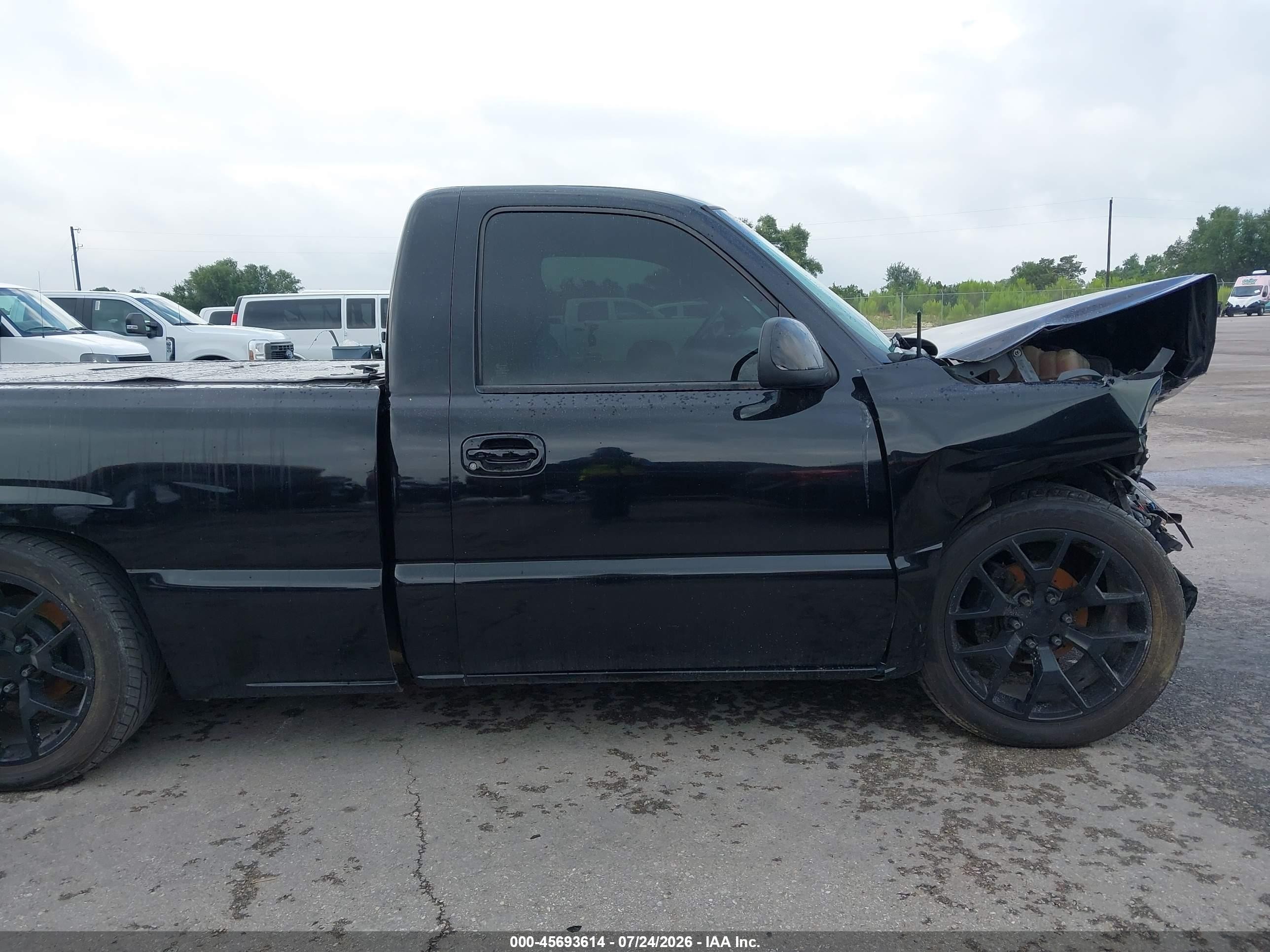 1999 Chevrolet Silverado 1500 Ls Black vin: 1GCEC14V4XZ122004