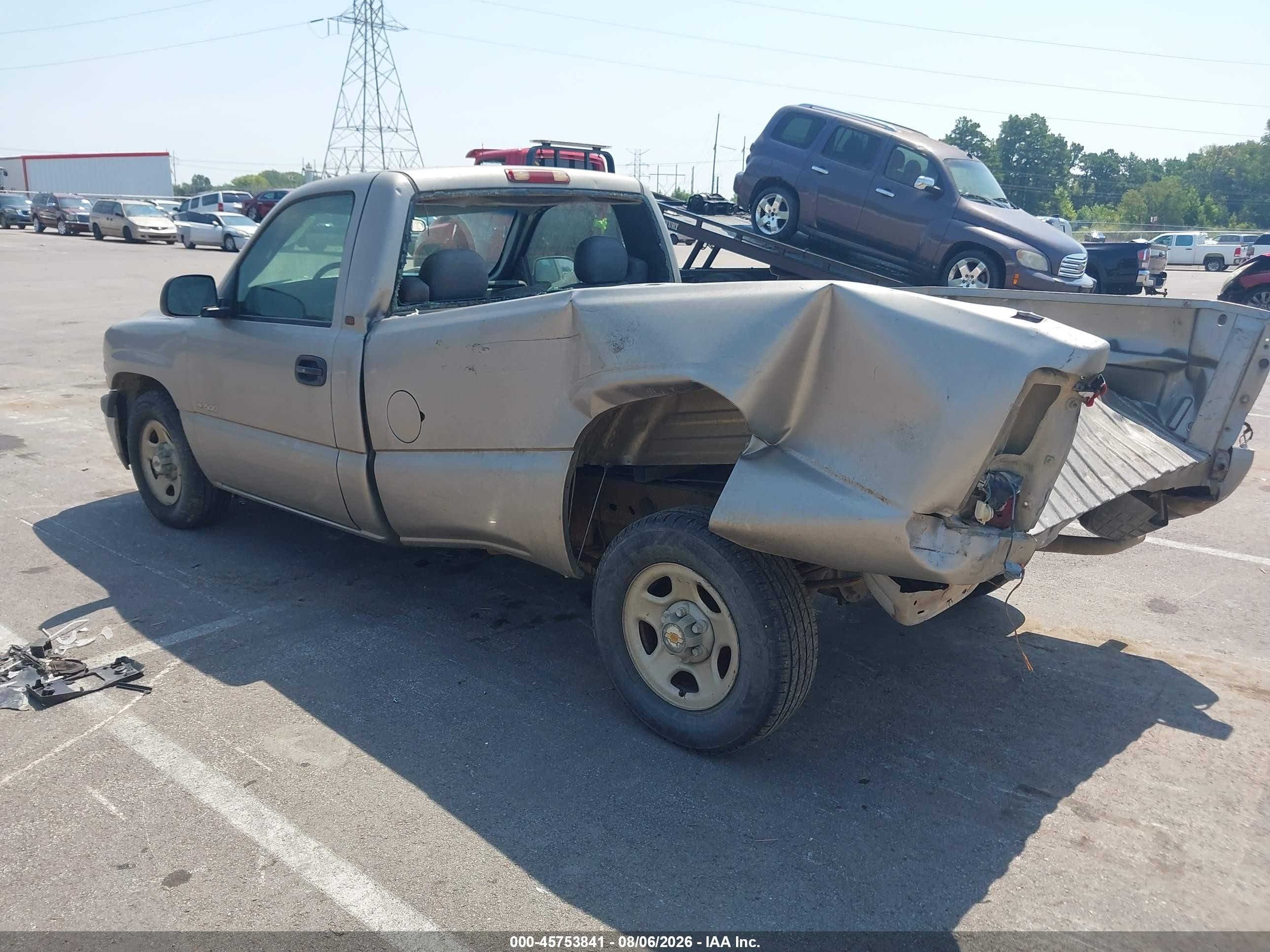 2000 Chevrolet Silverado 1500   Желто-коричневый vin: 1GCEC14V4YE171292