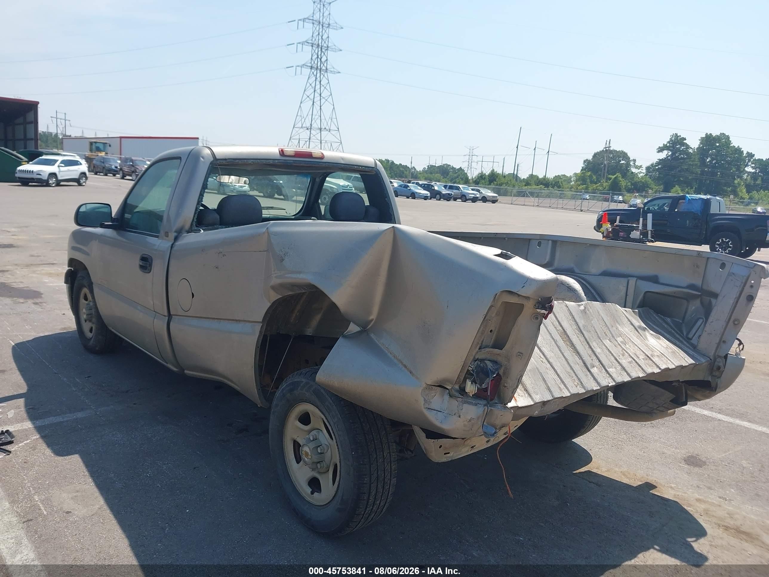 2000 Chevrolet Silverado 1500   Желто-коричневый vin: 1GCEC14V4YE171292