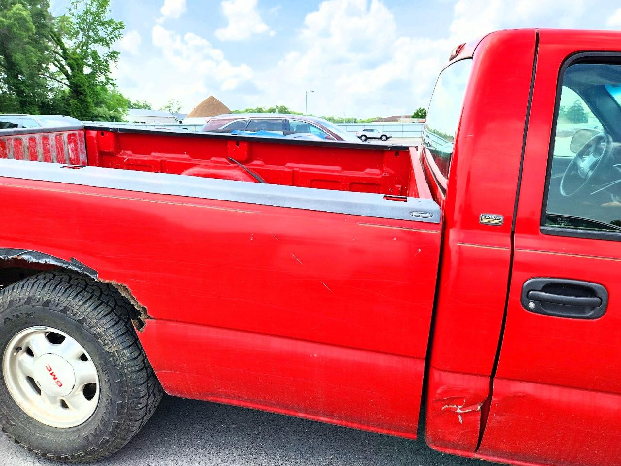 2003 Chevrolet Silverado C1500 Red vin: 1GCEC14V53Z141848