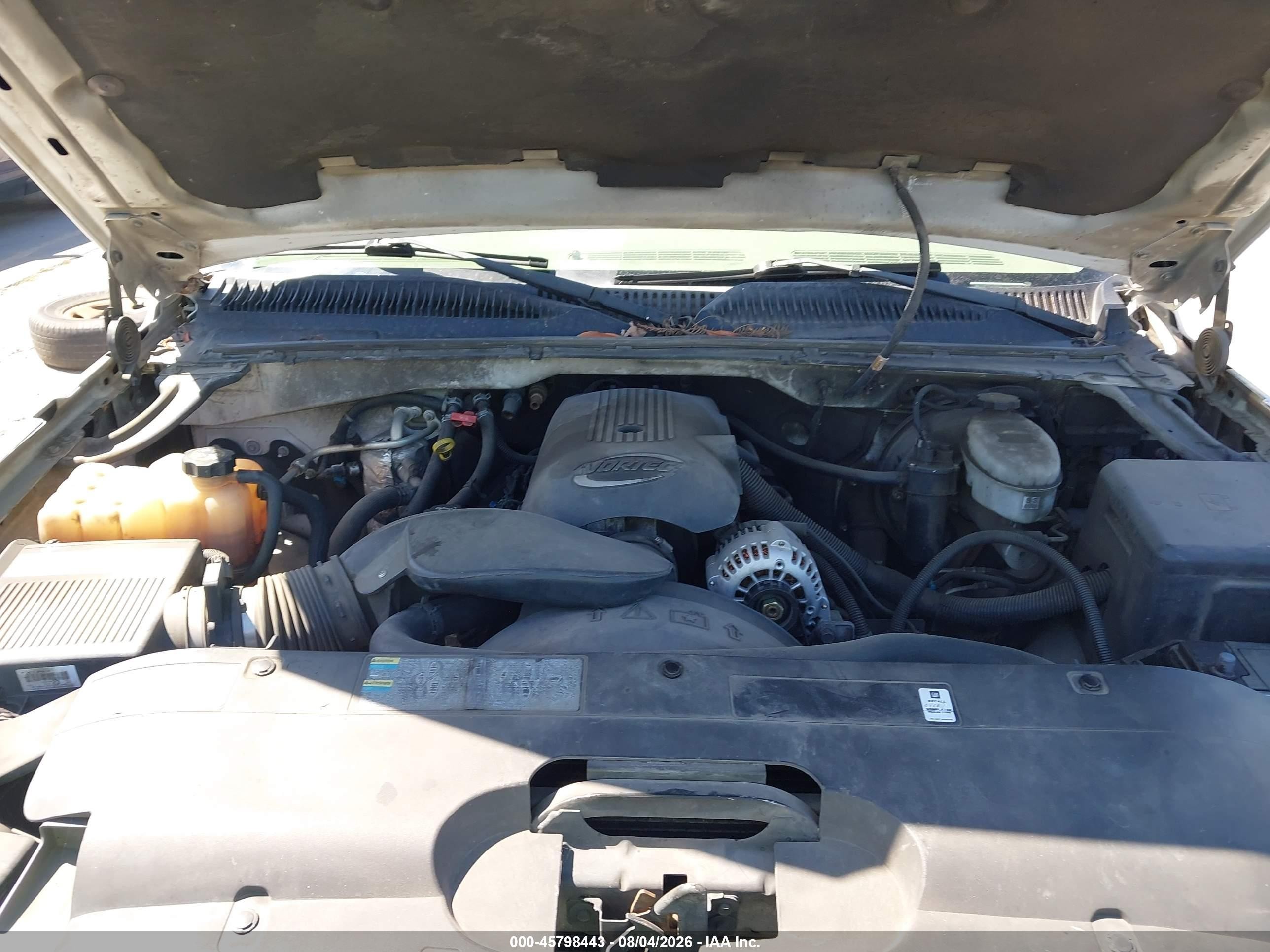 2003 Chevrolet Silverado 1500   White vin: 1GCEC14V63Z176172