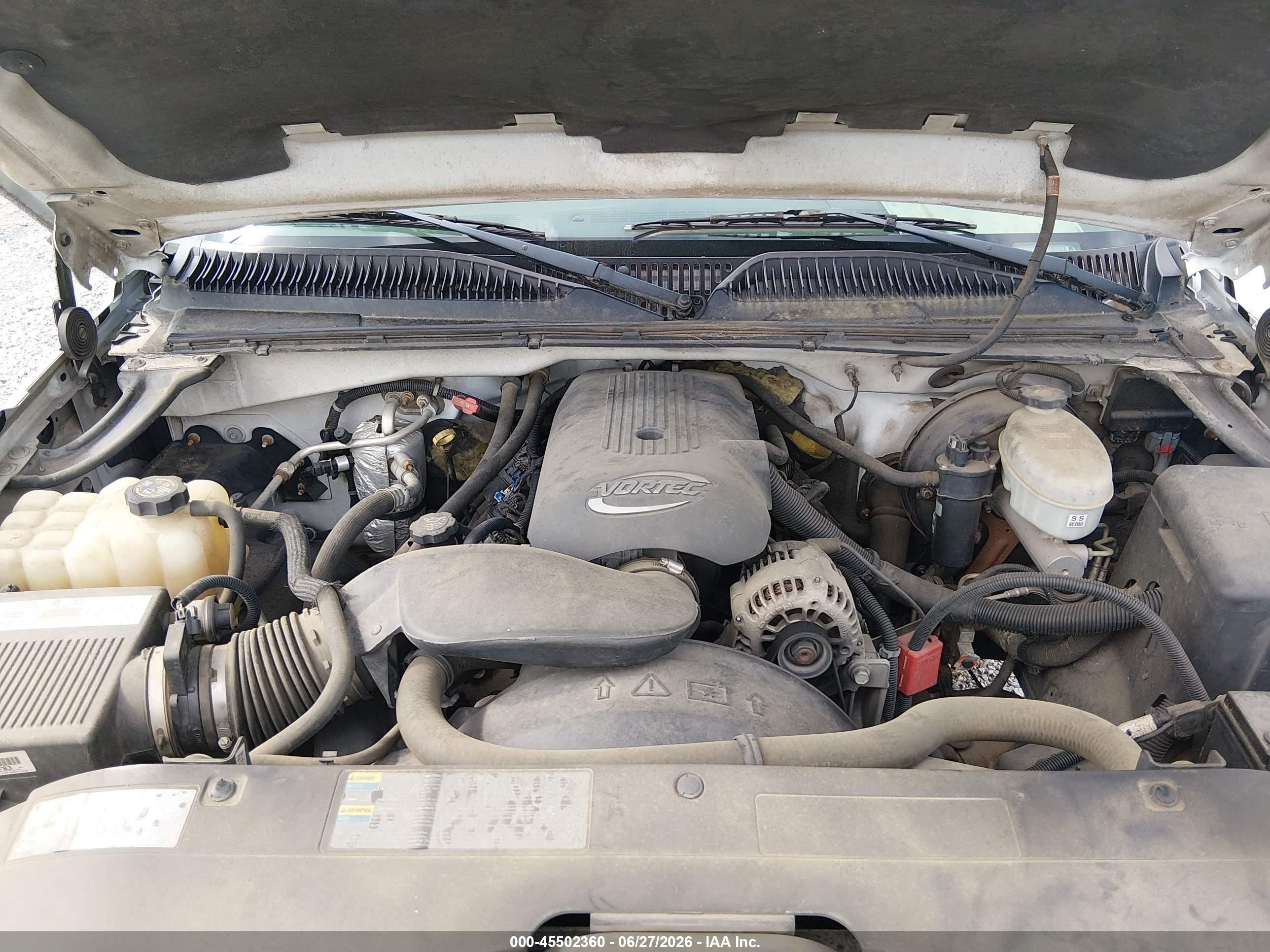 2003 Chevrolet Silverado 1500   White vin: 1GCEC14V63Z251646