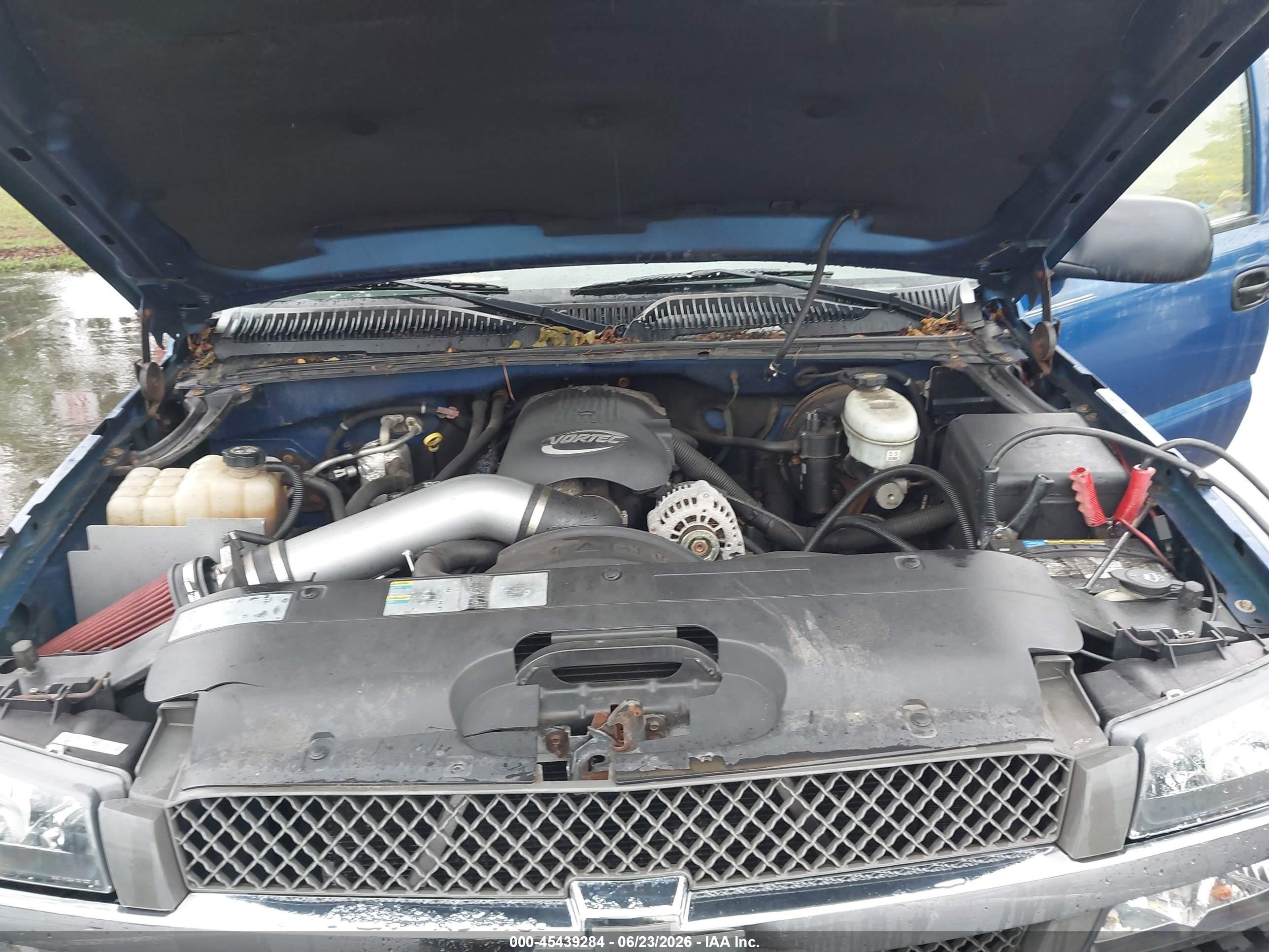 2003 Chevrolet Silverado 1500 Blue vin: 1GCEC14V73Z355112