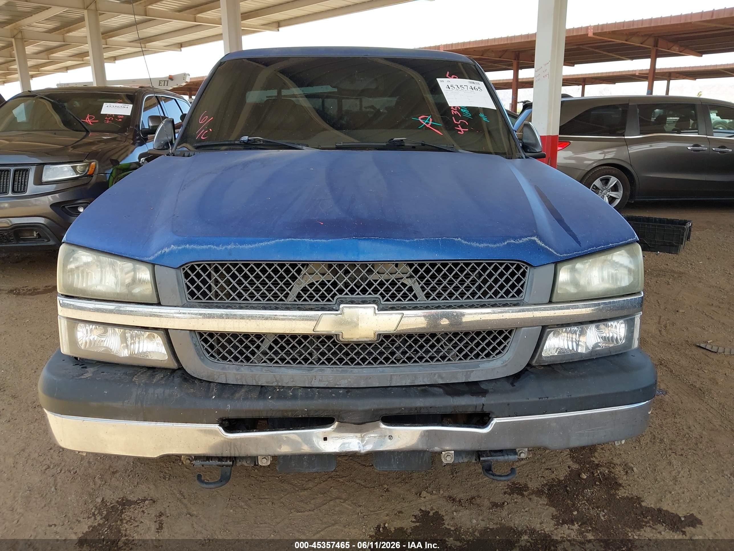 2004 Chevrolet Silverado 1500   Blue vin: 1GCEC14V94Z168164