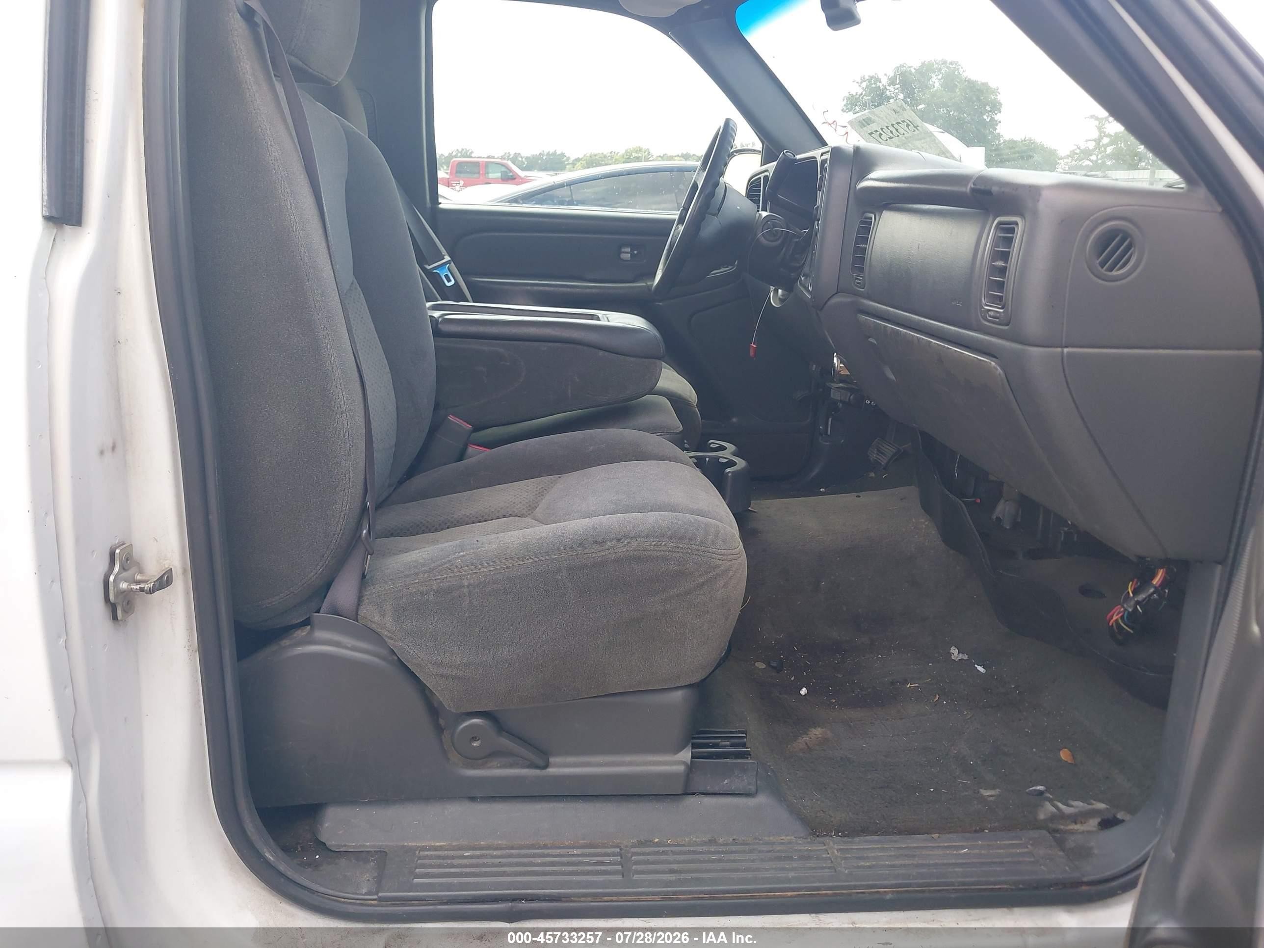 2004 Chevrolet Silverado 1500 Ls White vin: 1GCEC14V94Z309251