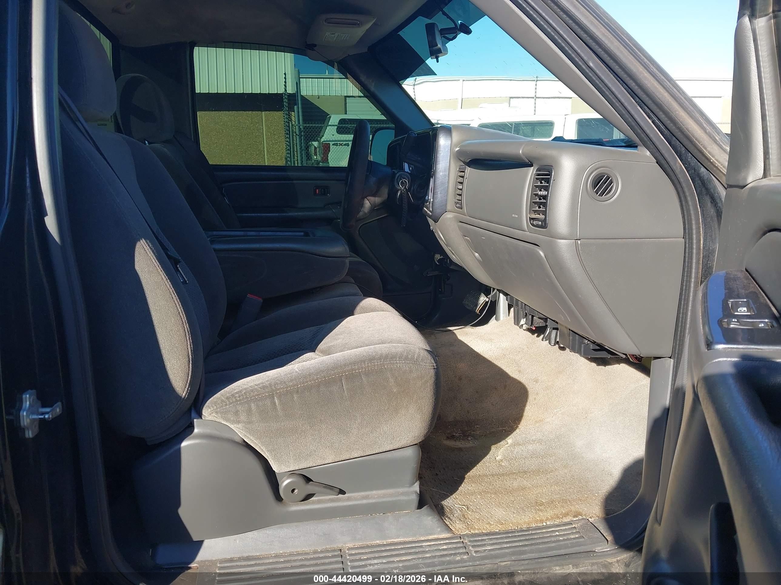 2007 Chevrolet Silverado 1500 Classic Work Truck Black vin: 1GCEC14V97Z164300