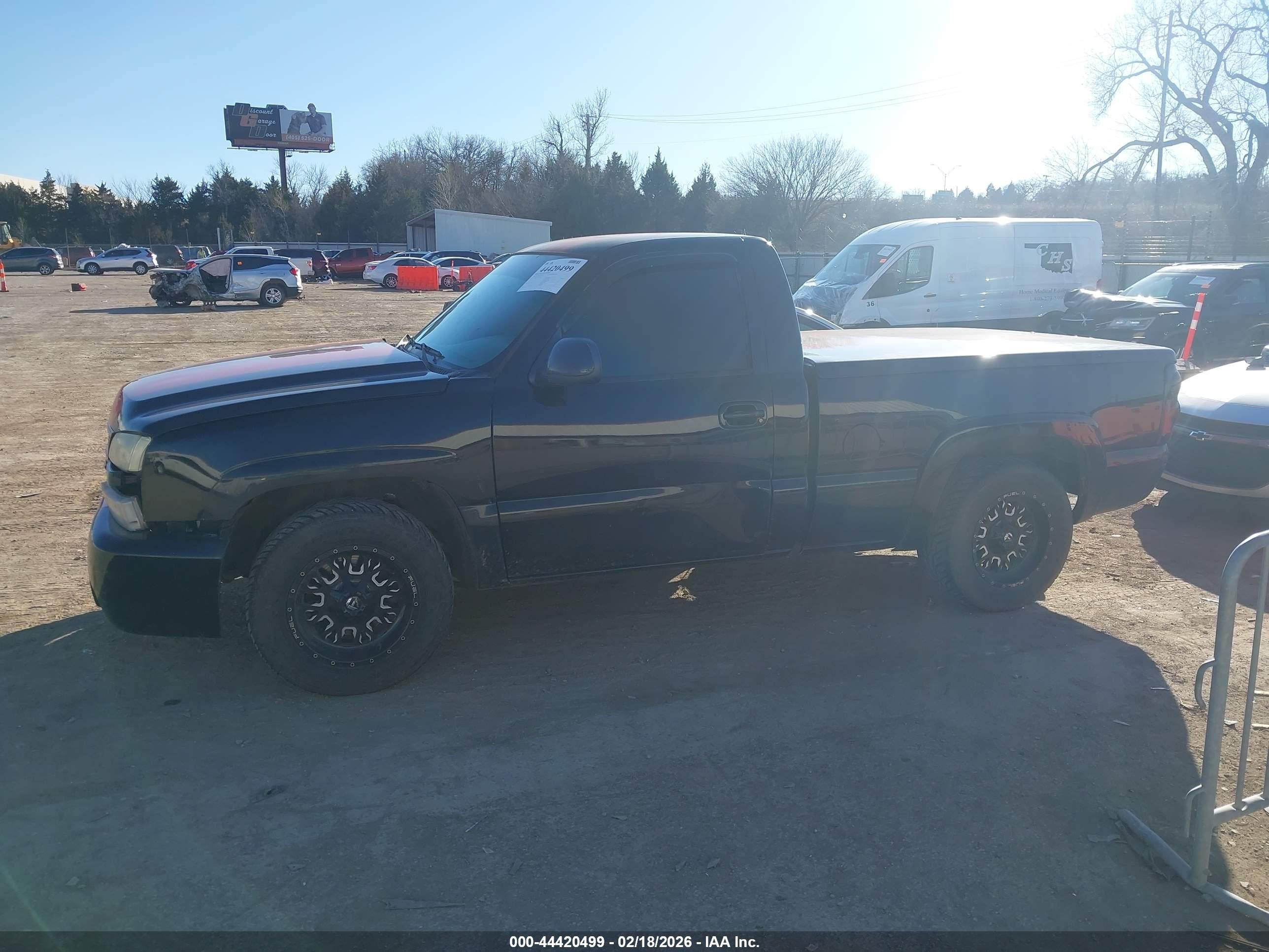 2007 Chevrolet Silverado 1500 Classic Work Truck Black vin: 1GCEC14V97Z164300