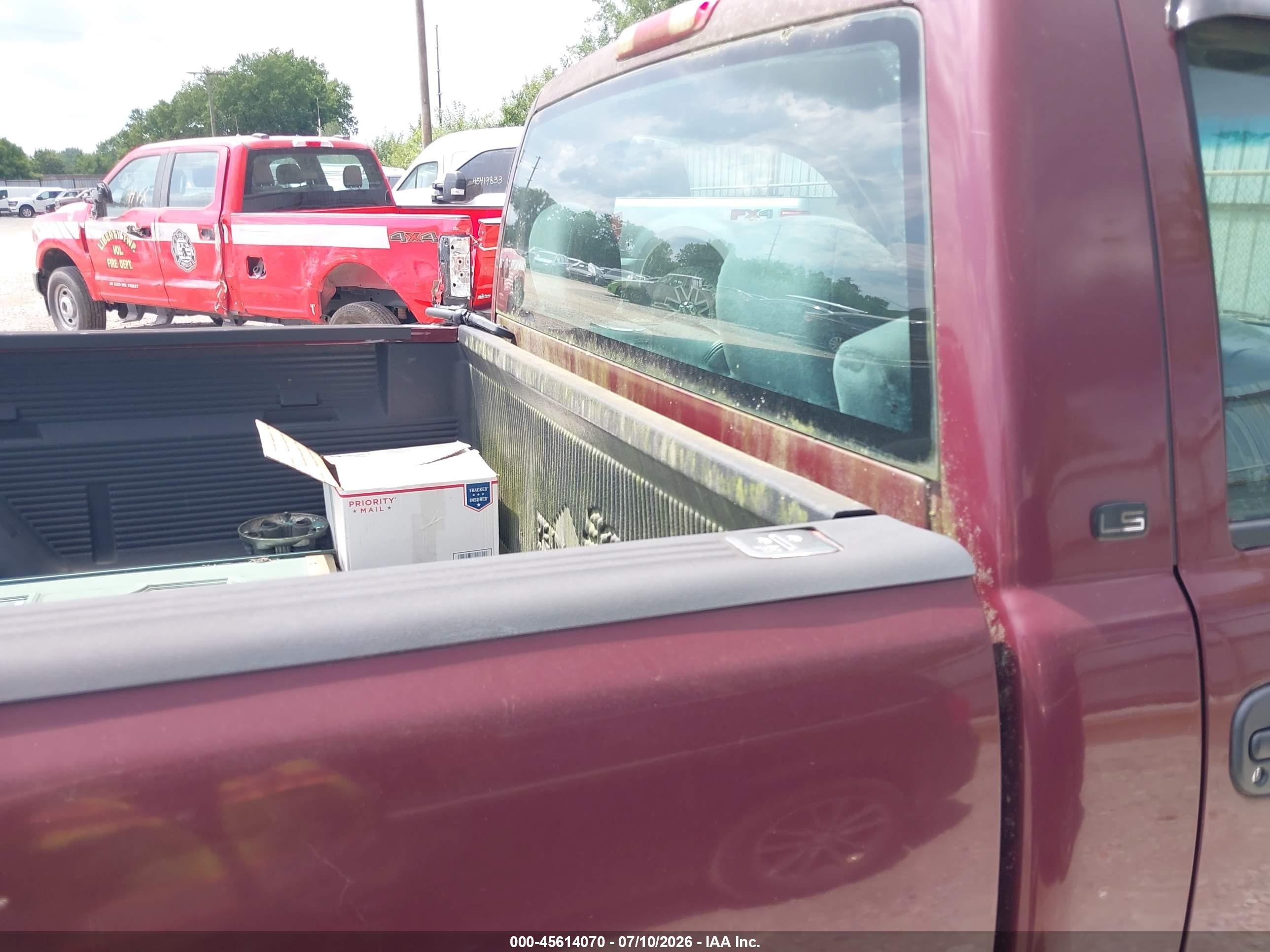 2001 Chevrolet Silverado 1500 Ls Maroon vin: 1GCEC14VX1Z312638
