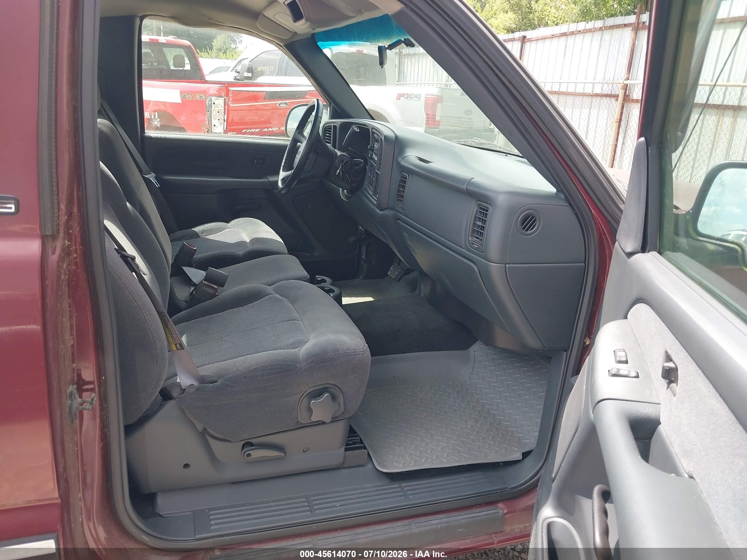 2001 Chevrolet Silverado 1500 Ls Maroon vin: 1GCEC14VX1Z312638