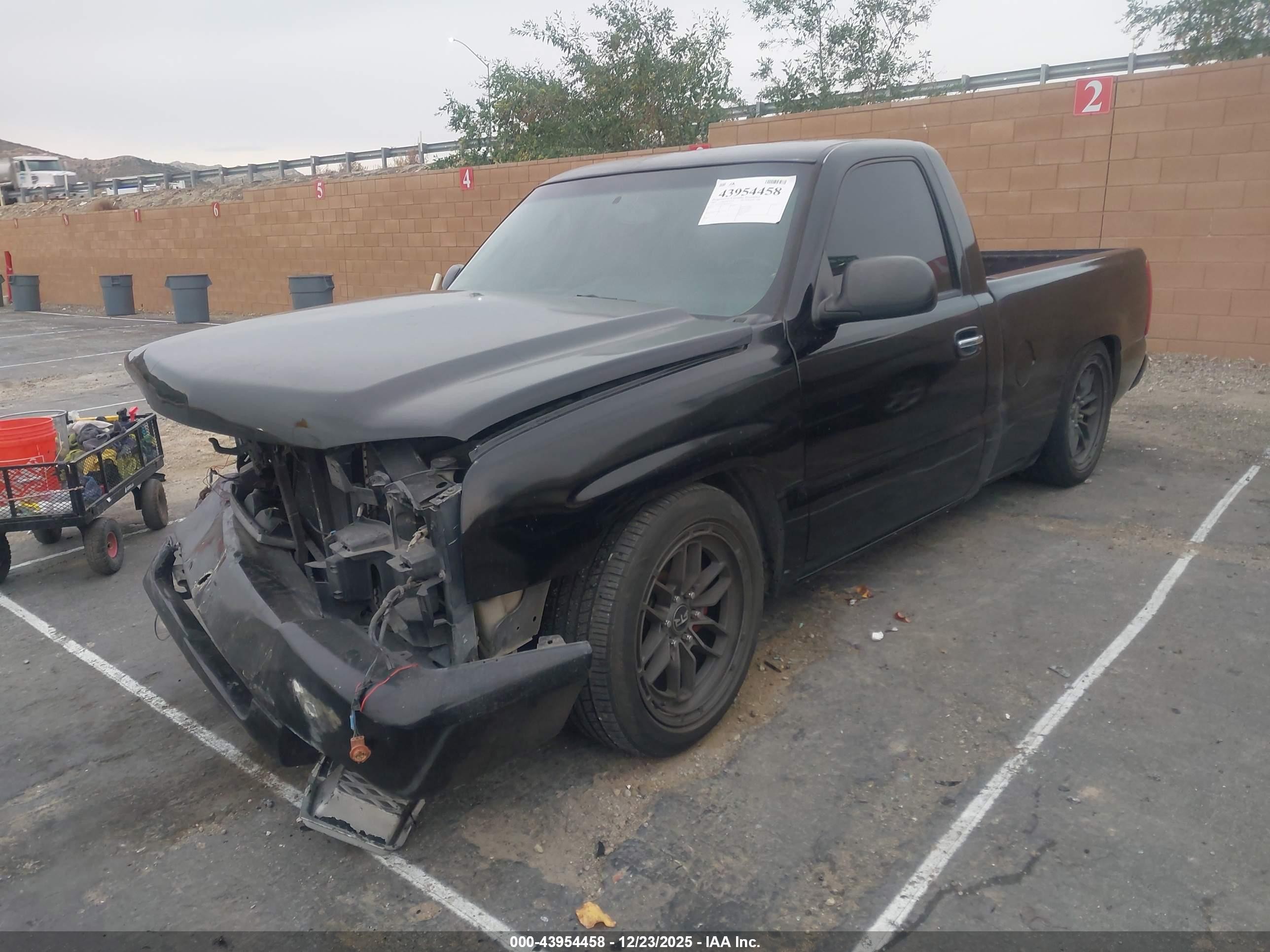 2005 Chevrolet Silverado 1500 Work Truck Black vin: 1GCEC14VX5Z192443