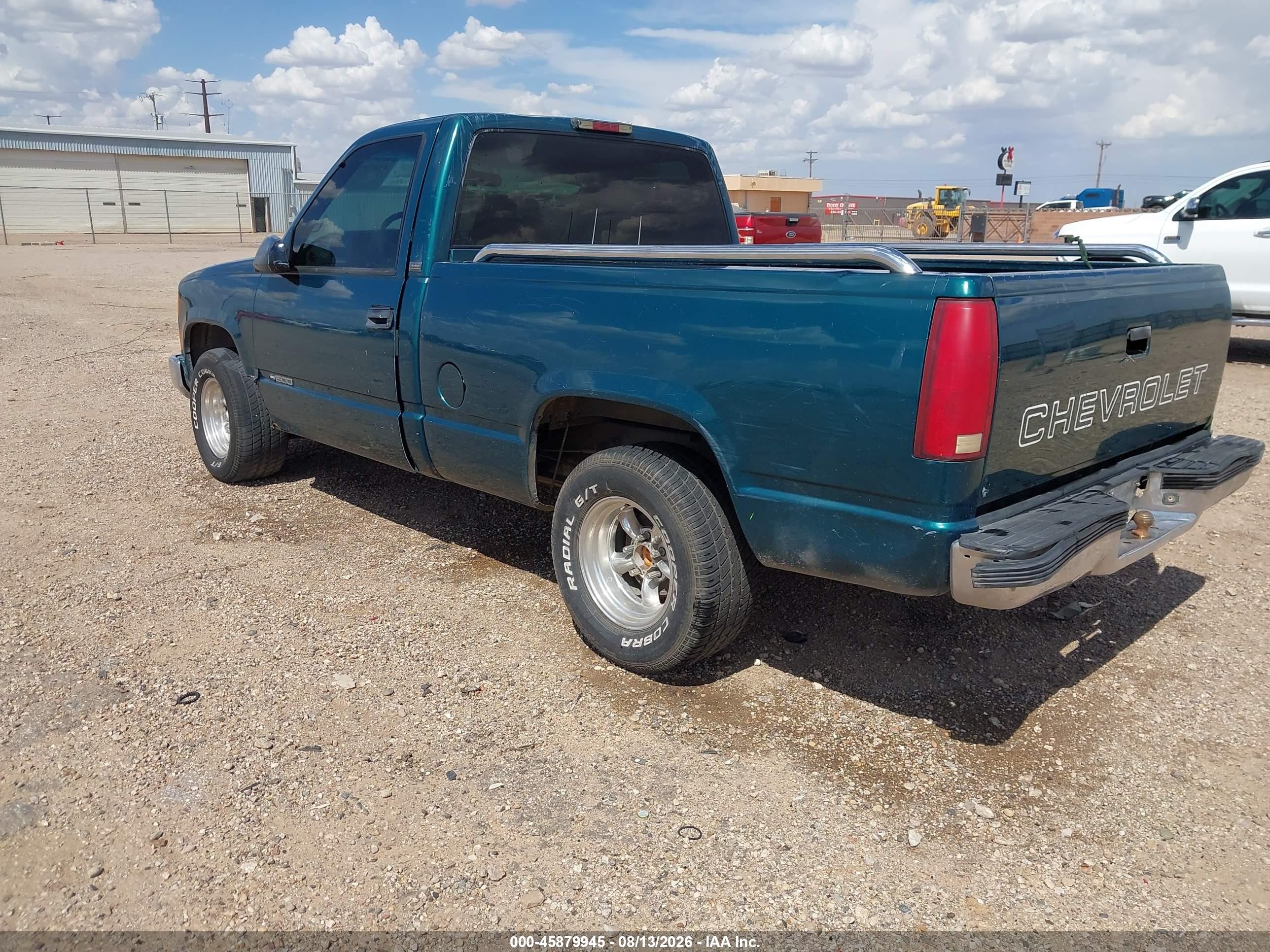 1996 Chevrolet Gmt-400 C1500 Green vin: 1GCEC14W1TZ132380