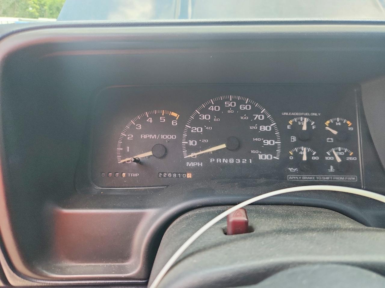 1996 Chevrolet Gmt-400 C1500 Blue vin: 1GCEC14W2TZ132128