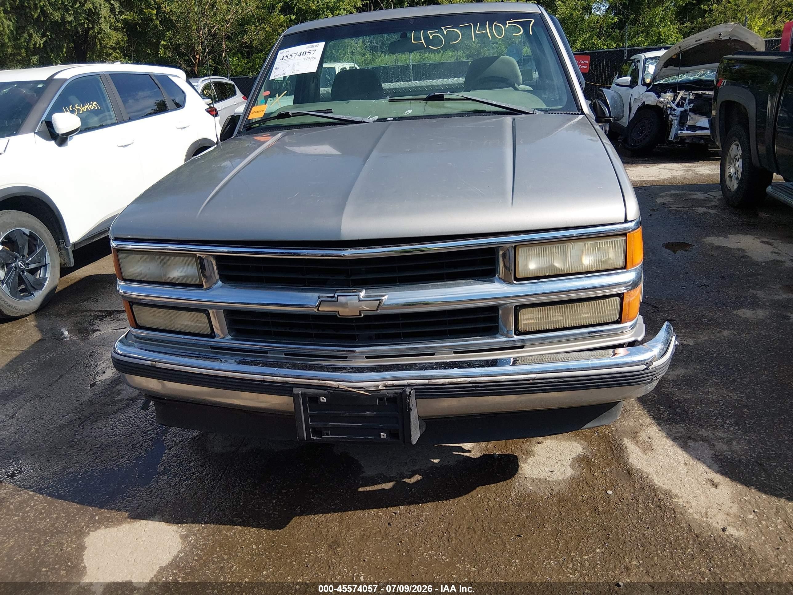 1998 Chevrolet C/k 1500 Fleetside Brown vin: 1GCEC14W2WZ260681