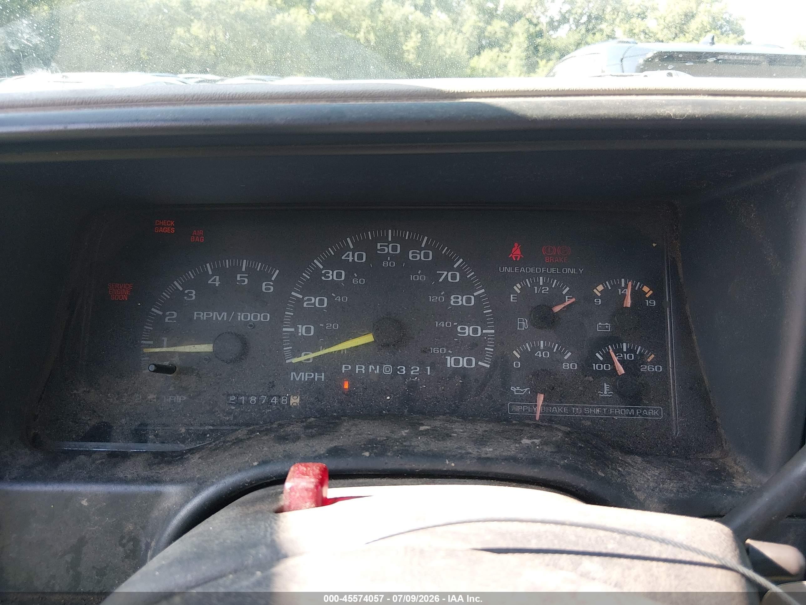 1998 Chevrolet C/k 1500 Fleetside Brown vin: 1GCEC14W2WZ260681