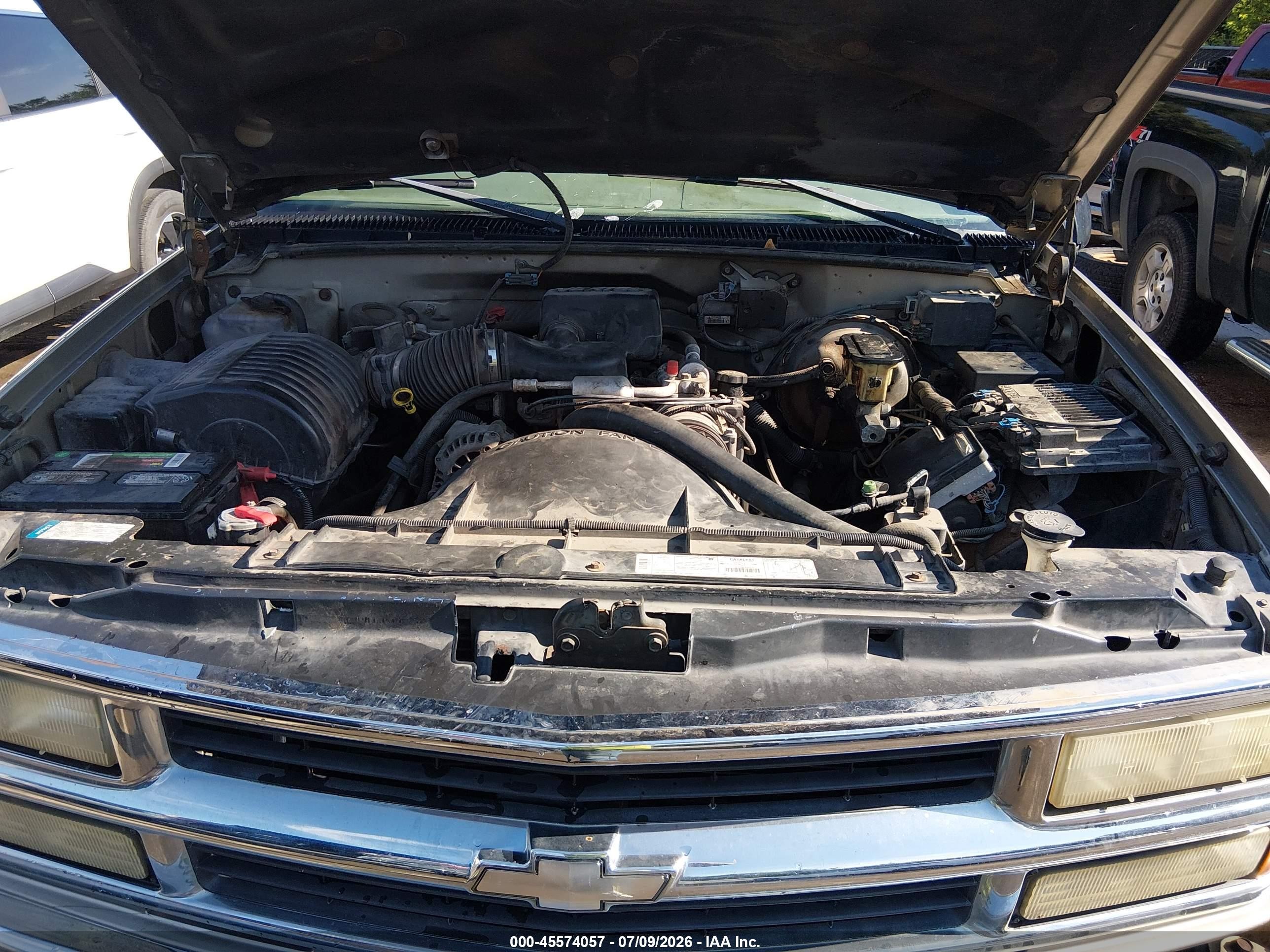 1998 Chevrolet C/k 1500 Fleetside Brown vin: 1GCEC14W2WZ260681