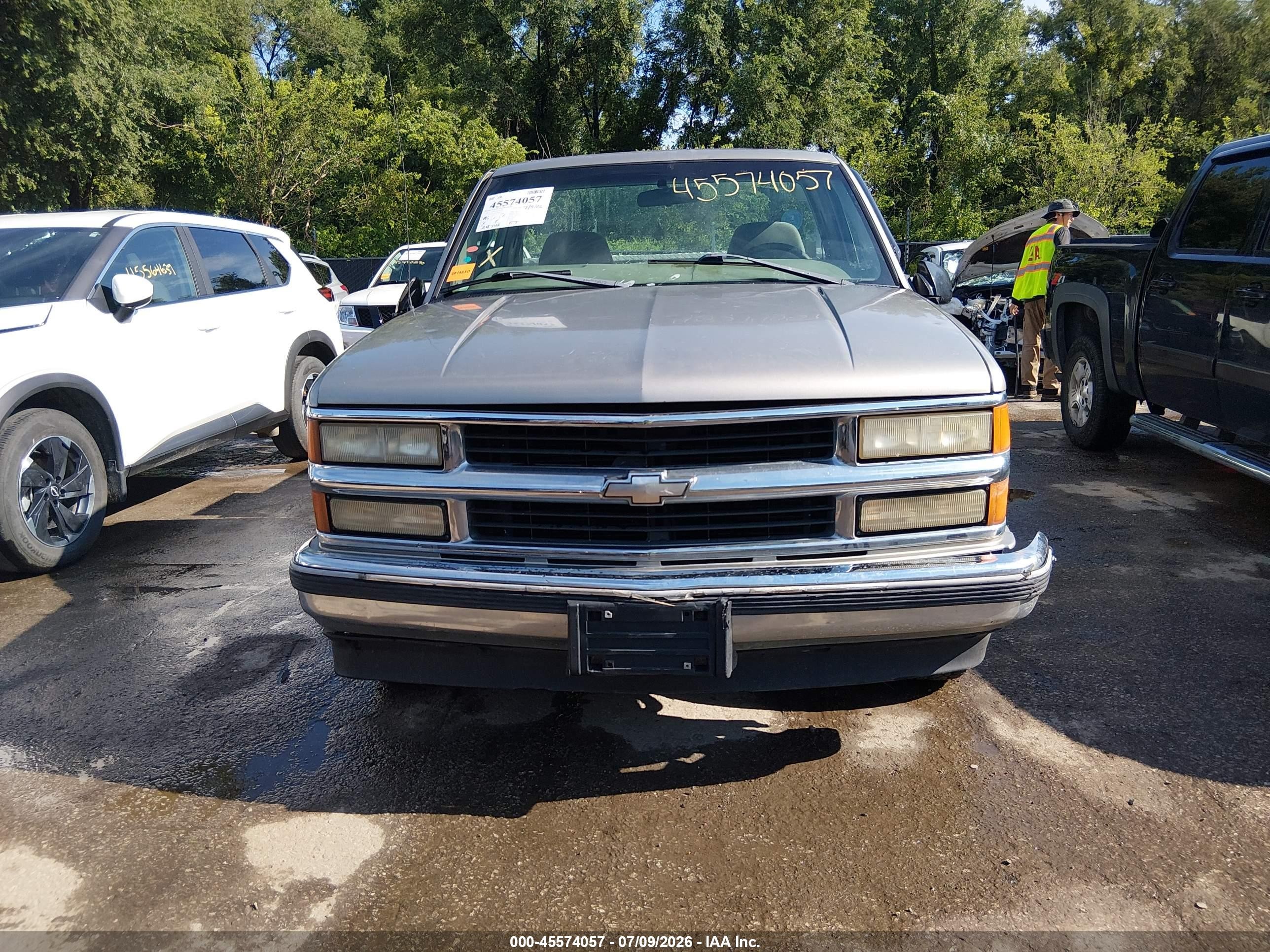 1998 Chevrolet C/k 1500 Fleetside Brown vin: 1GCEC14W2WZ260681