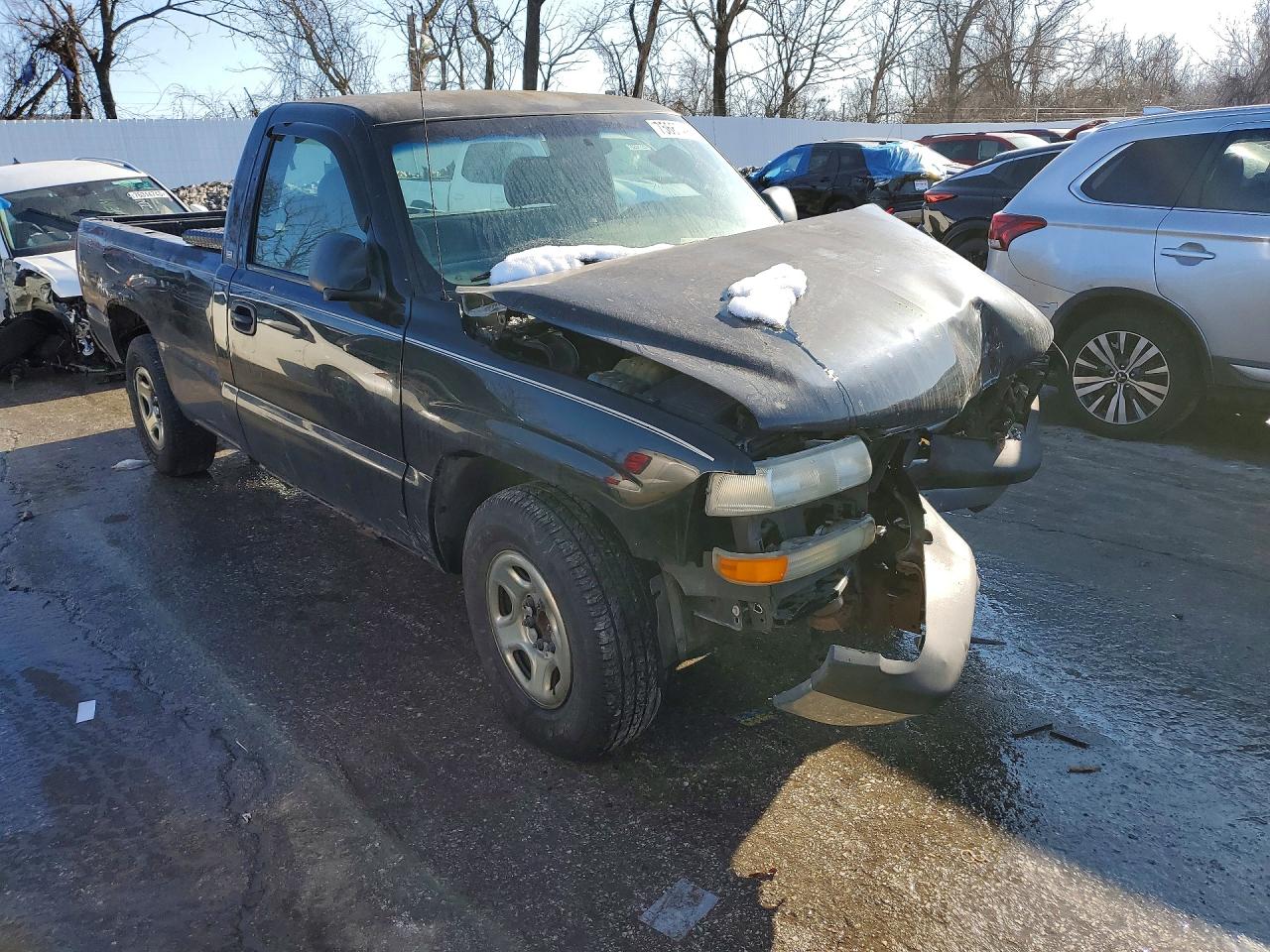 2001 Chevrolet Silverado C1500 Черный vin: 1GCEC14W31Z254171
