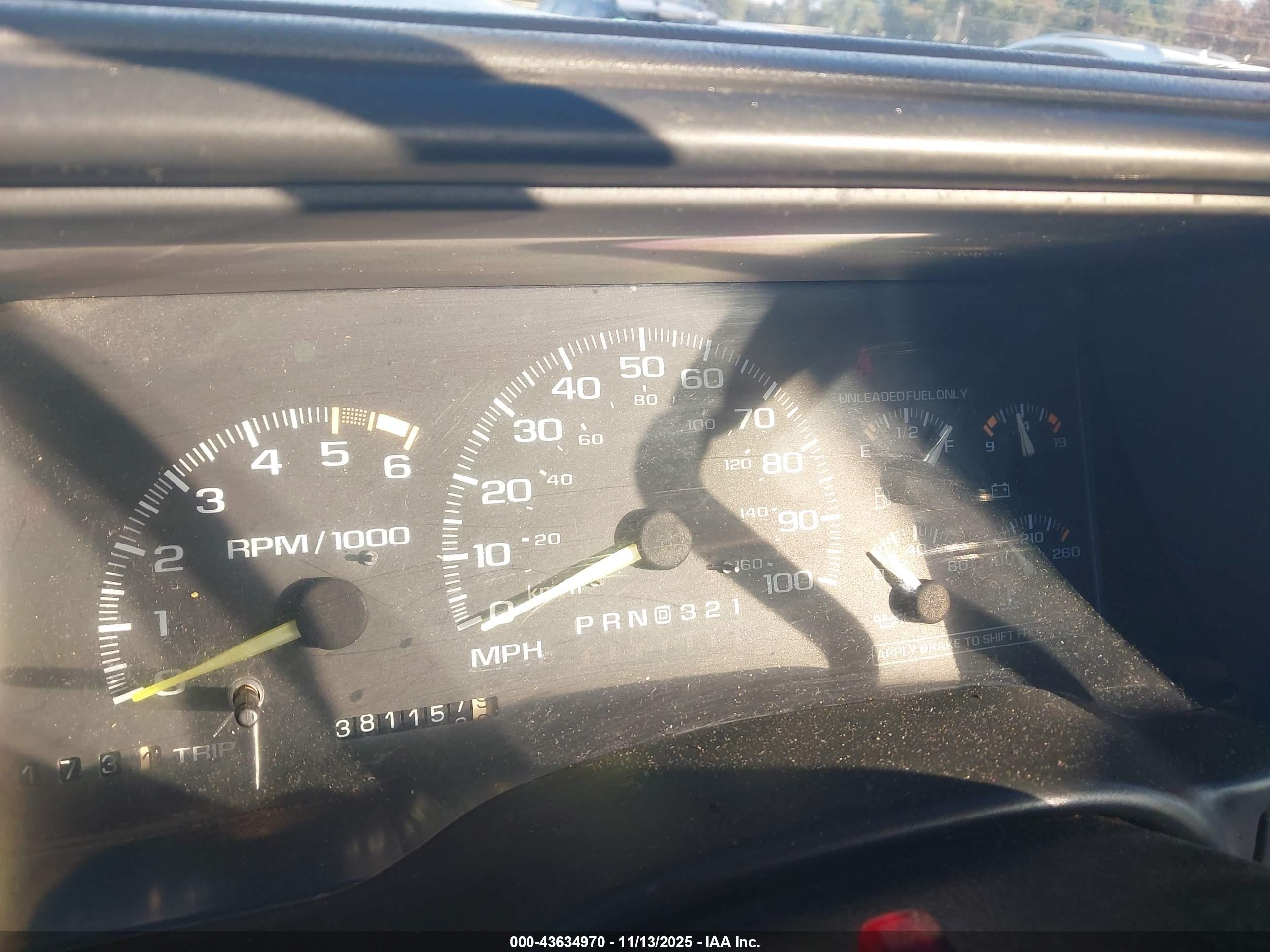 1996 Chevrolet Gmt-400 C1500 Green vin: 1GCEC14W3TZ123227