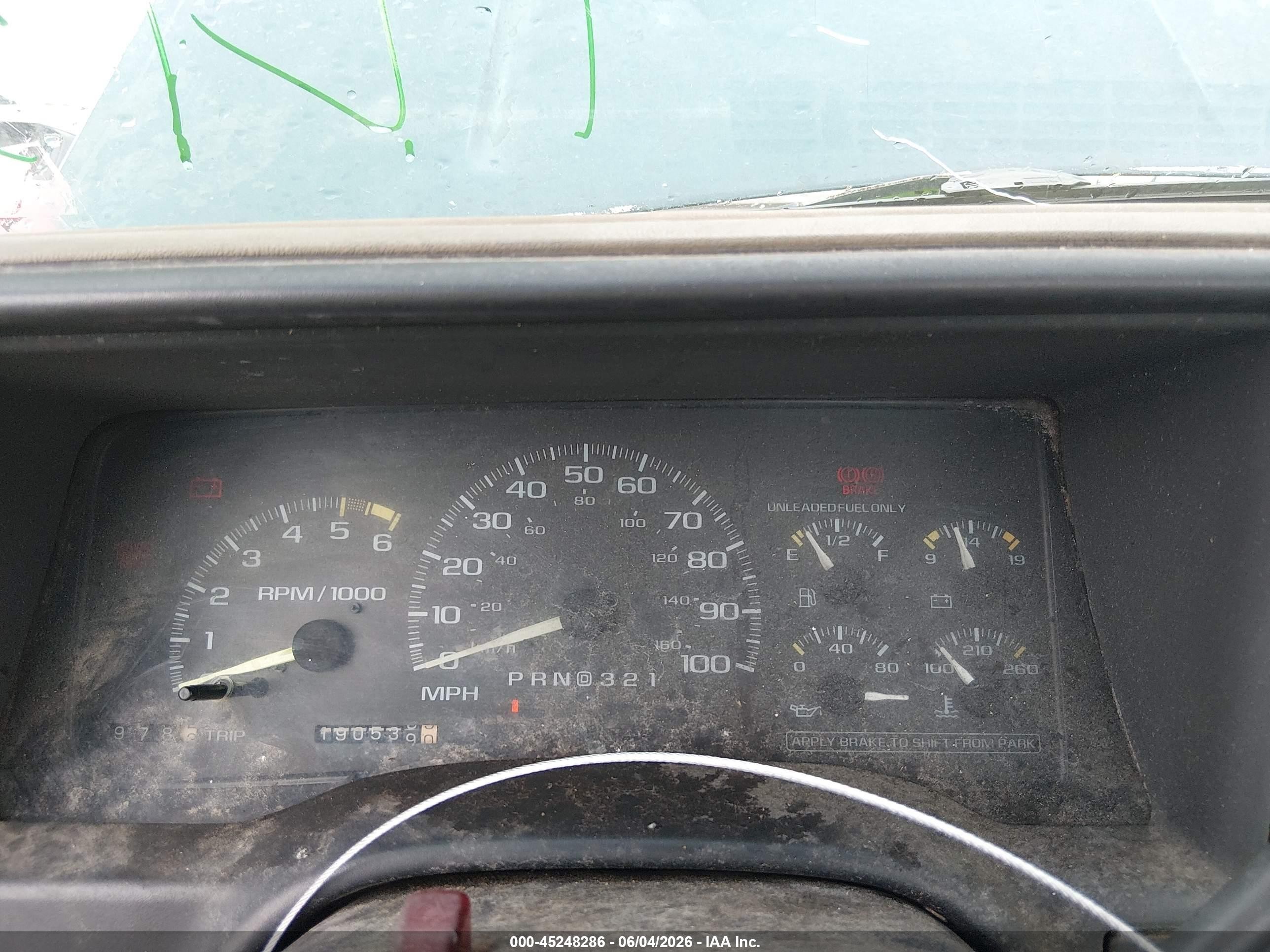 1996 Chevrolet Gmt-400 C1500 Green vin: 1GCEC14W3TZ223960