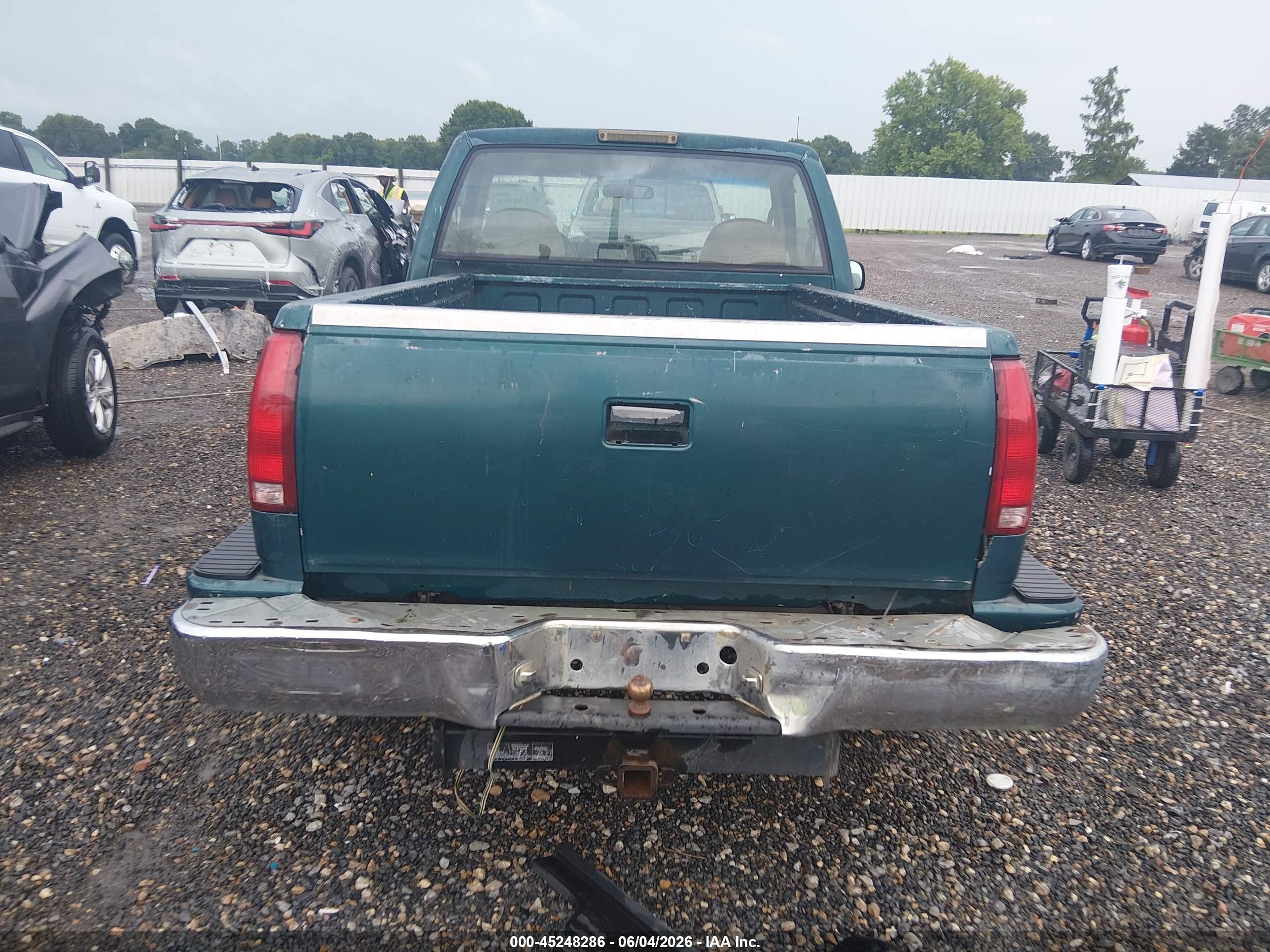 1996 Chevrolet Gmt-400 C1500 Green vin: 1GCEC14W3TZ223960