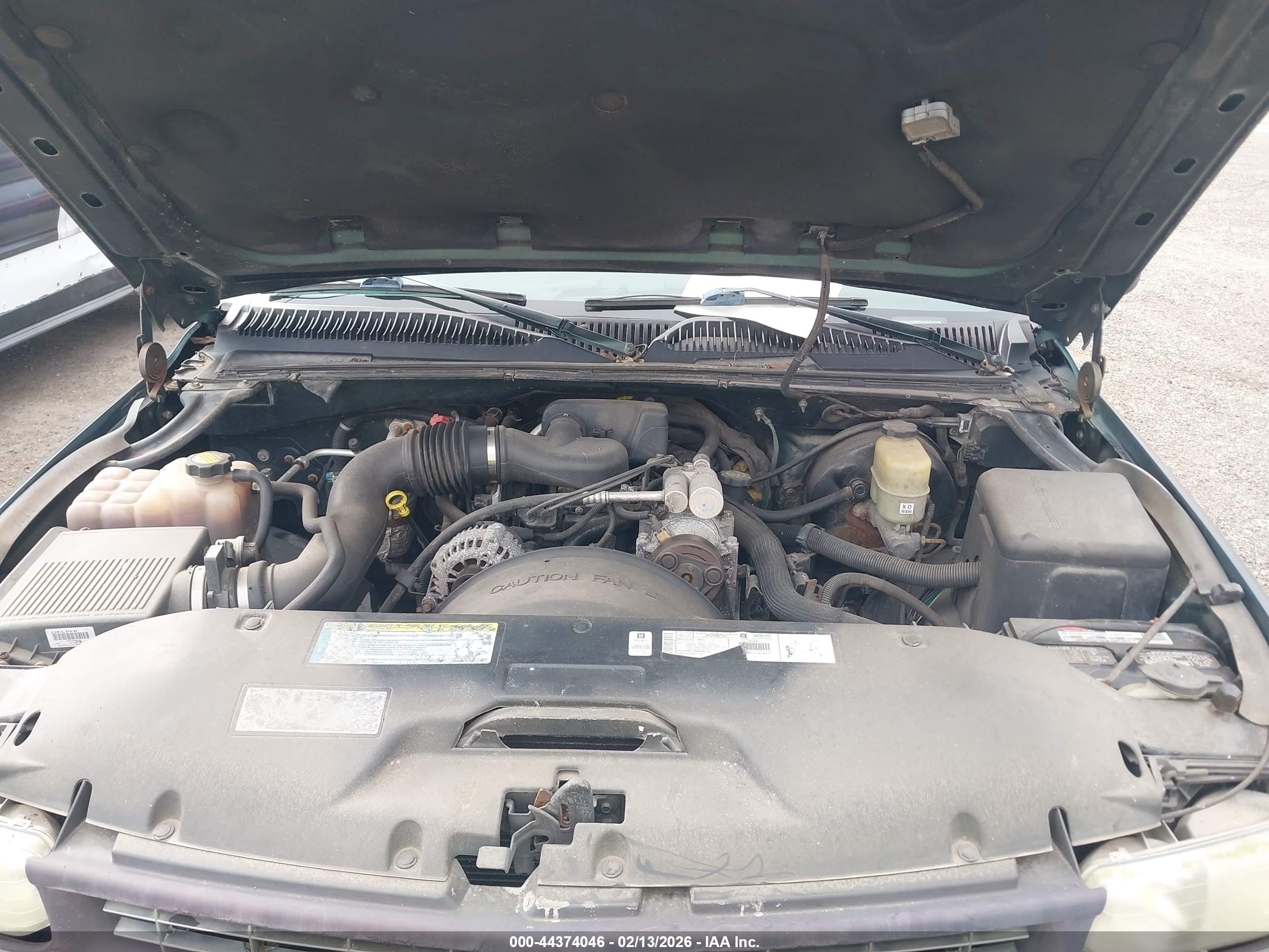 2001 Chevrolet Silverado 1500   Green vin: 1GCEC14W41Z276485