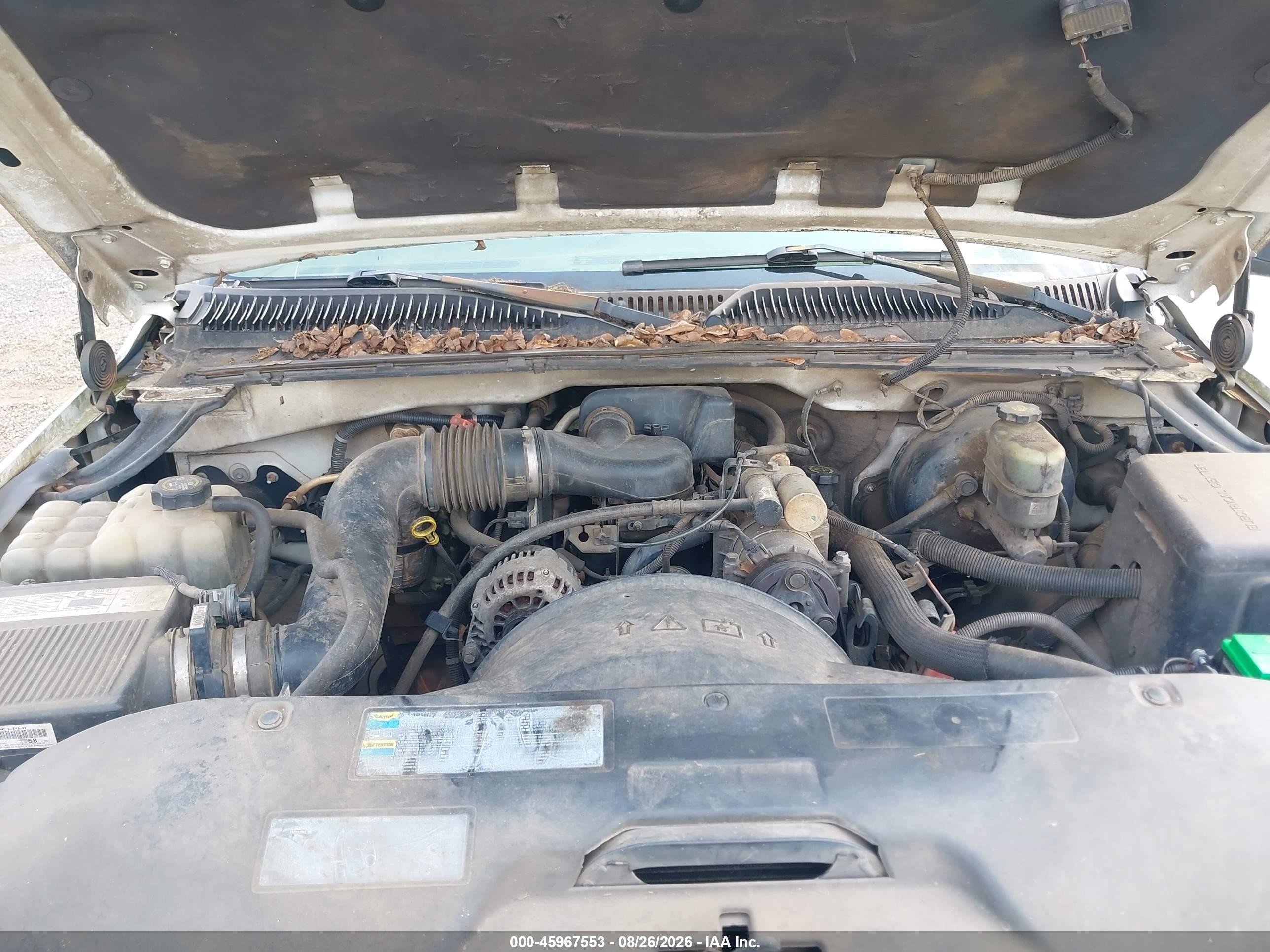 2002 Chevrolet Silverado 1500 Commercial White vin: 1GCEC14W42Z195424