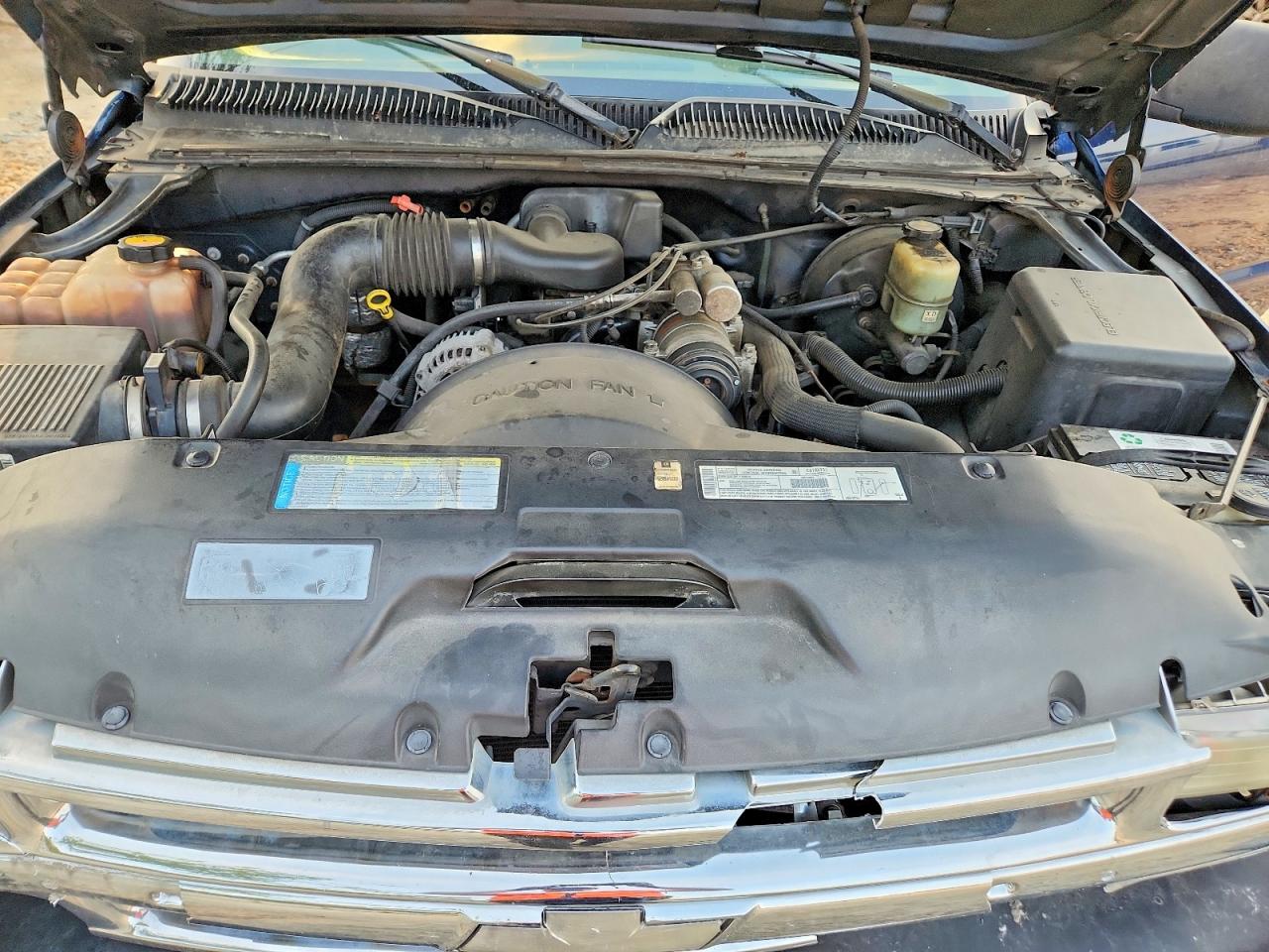 2000 Chevrolet Silverado C1500 Blue vin: 1GCEC14W4YZ257252