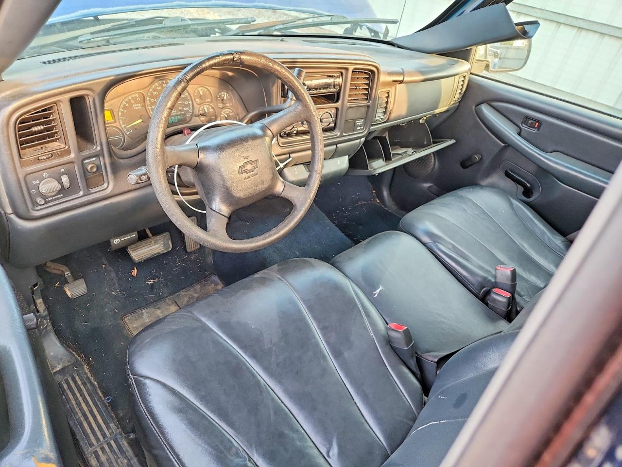 2000 Chevrolet Silverado C1500 Blue vin: 1GCEC14W4YZ257252