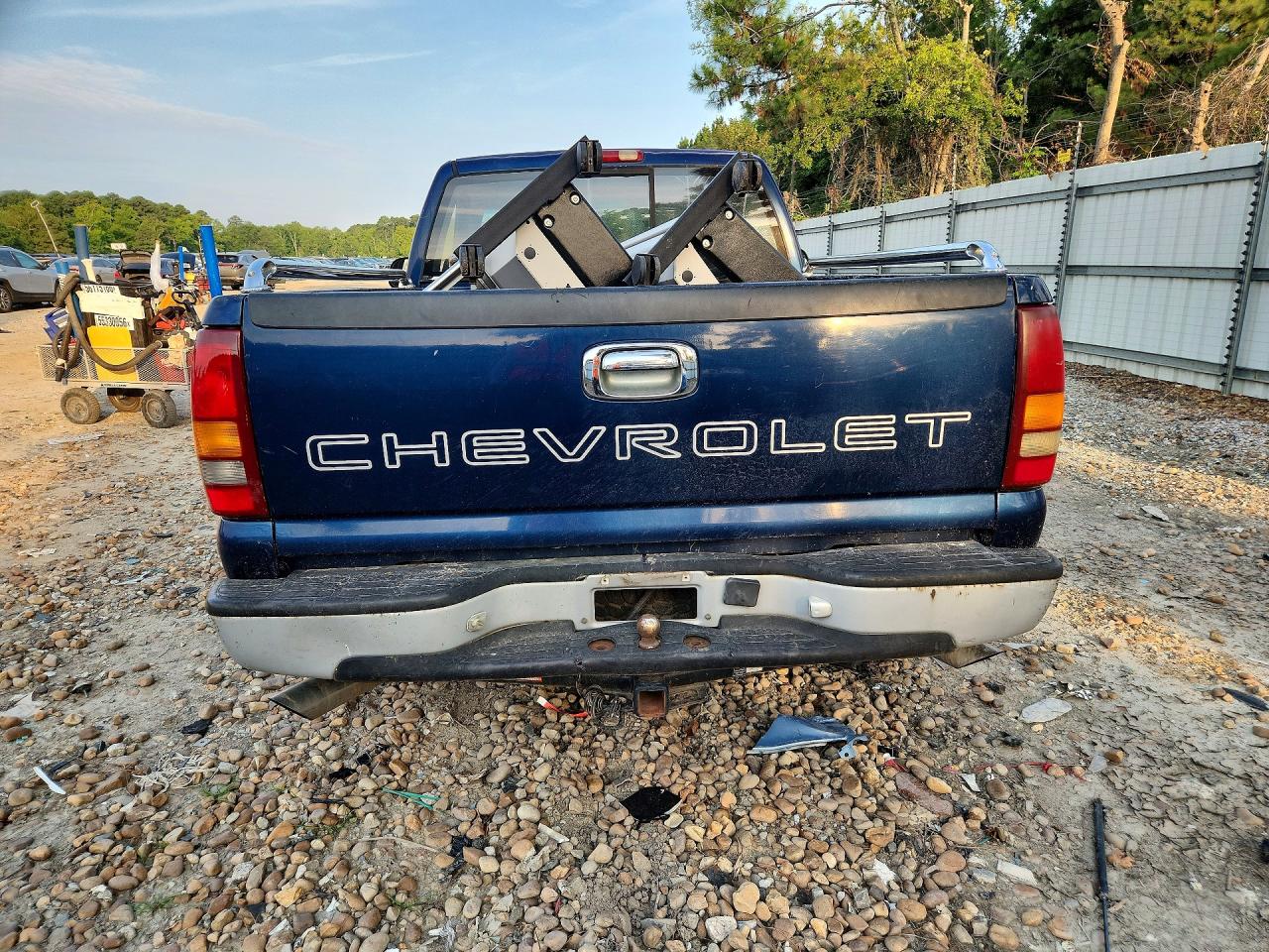 2000 Chevrolet Silverado C1500 Blue vin: 1GCEC14W4YZ257252